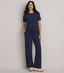 Petite Lou & Grey Brushedsoft Slim Wide Leg Pants carousel Product Image 1