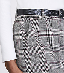 Petite LOFT Versa Plaid Trouser Mini Pocket Skirt carousel Product Image 4