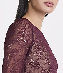 Petite LOFT Versa Stretch Lace Top carousel Product Image 4