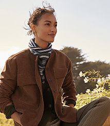 Haven Well Within Cashmere Striped Triangle Scarf carousel Product Image 3
