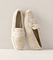 Haven Well Within Sherpa and Leather Moccasins carousel Product Image 1