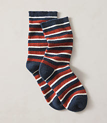 Haven Well Within Cashmere Bold Stripe Socks carousel Product Image 1