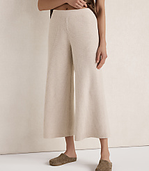 Haven Well Within Cotton Blend Ribbed Wide Leg Pants carousel Product Image 2