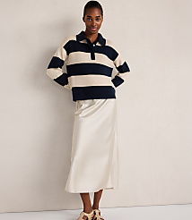 Haven Well Within Cashmere Rugby Striped Sweater carousel Product Image 2