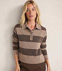 Haven Well Within Cashmere Rugby Striped Sweater carousel Product Image 1