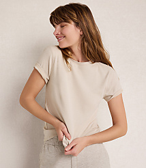 Haven Well Within Cotton Slub Fitted Tee carousel Product Image 2