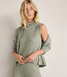 Haven Well Within Wide Rib Sleeveless Cowl Neck Top carousel Product Image 2