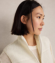 Haven Well Within Balance Sherpa Cropped Vest carousel Product Image 3