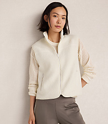 Haven Well Within Balance Sherpa Cropped Vest carousel Product Image 1