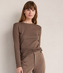 Haven Well Within Essential Organic Cotton Long Sleeve Tee carousel Product Image 1