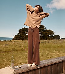 Haven Well Within Cashmere Wide Leg Cargo Pants carousel Product Image 4