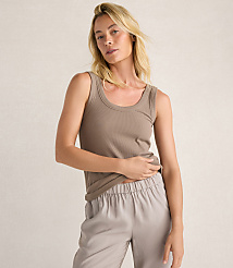 Haven Well Within Organic Cotton Scoop Neck Tank carousel Product Image 1