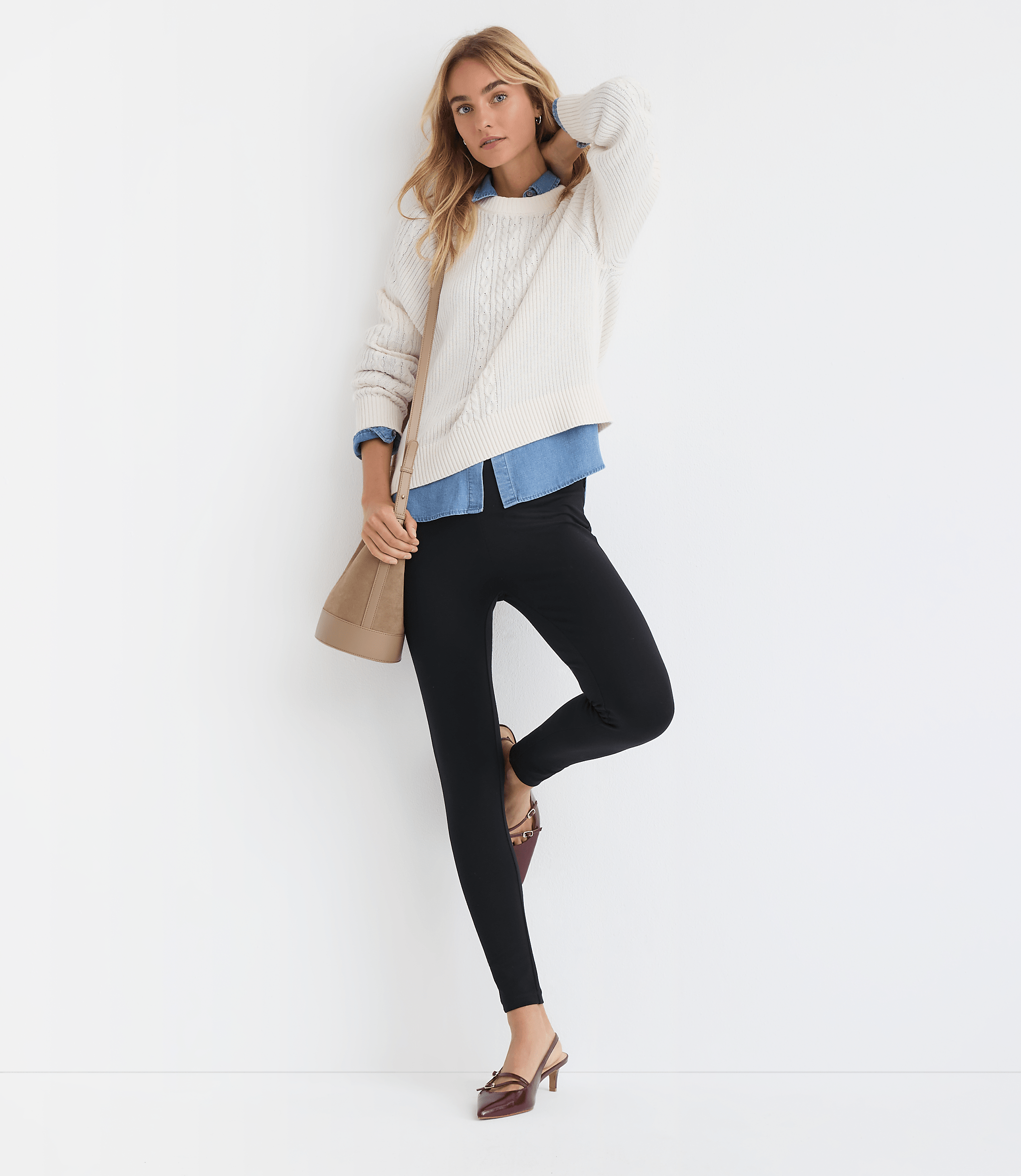 Seamed Ponte Leggings