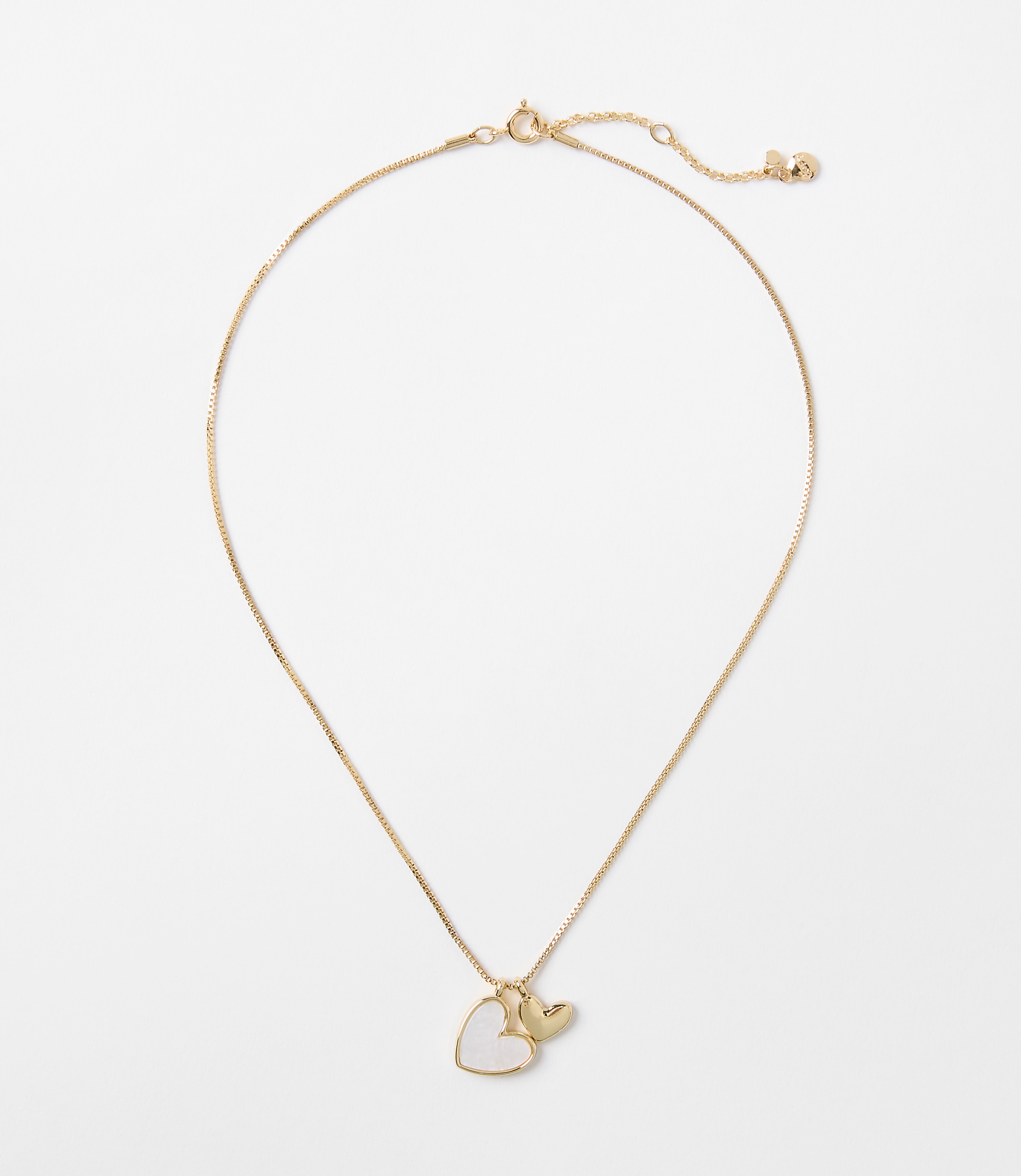 Mother of Pearl Heart Necklace