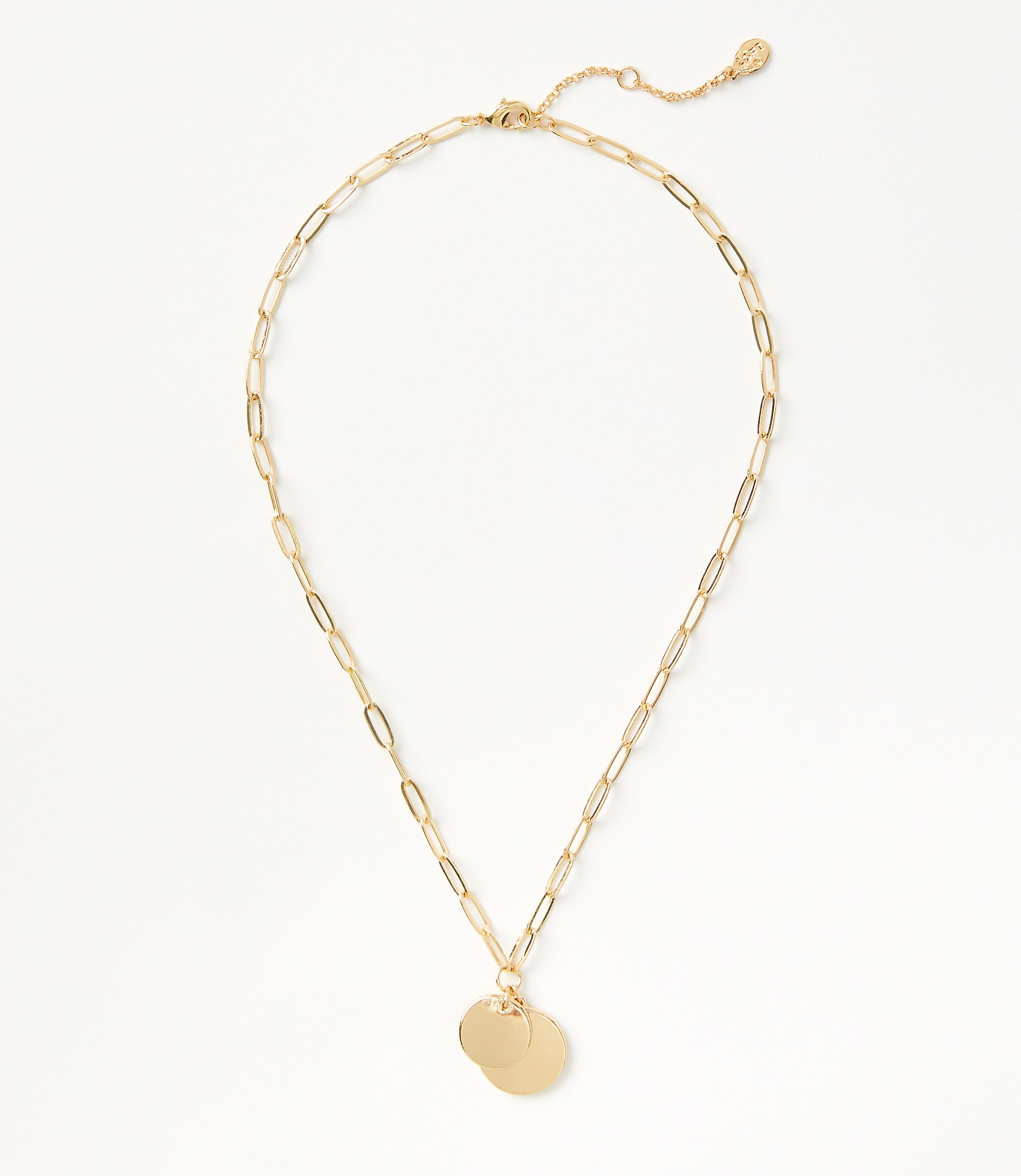 Coin Charm Necklace