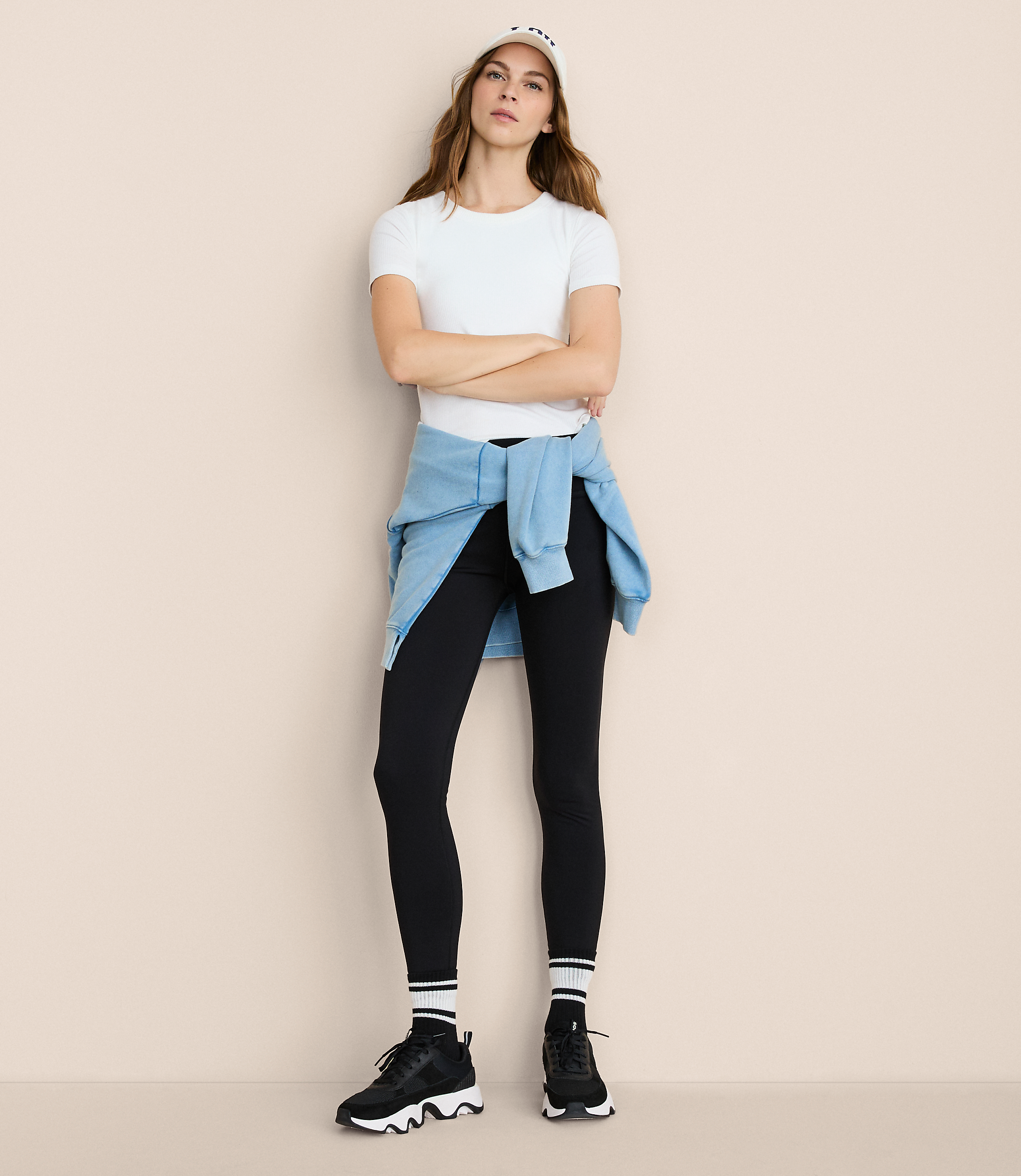 Lou & Grey Sporty Brushed Back Leggings