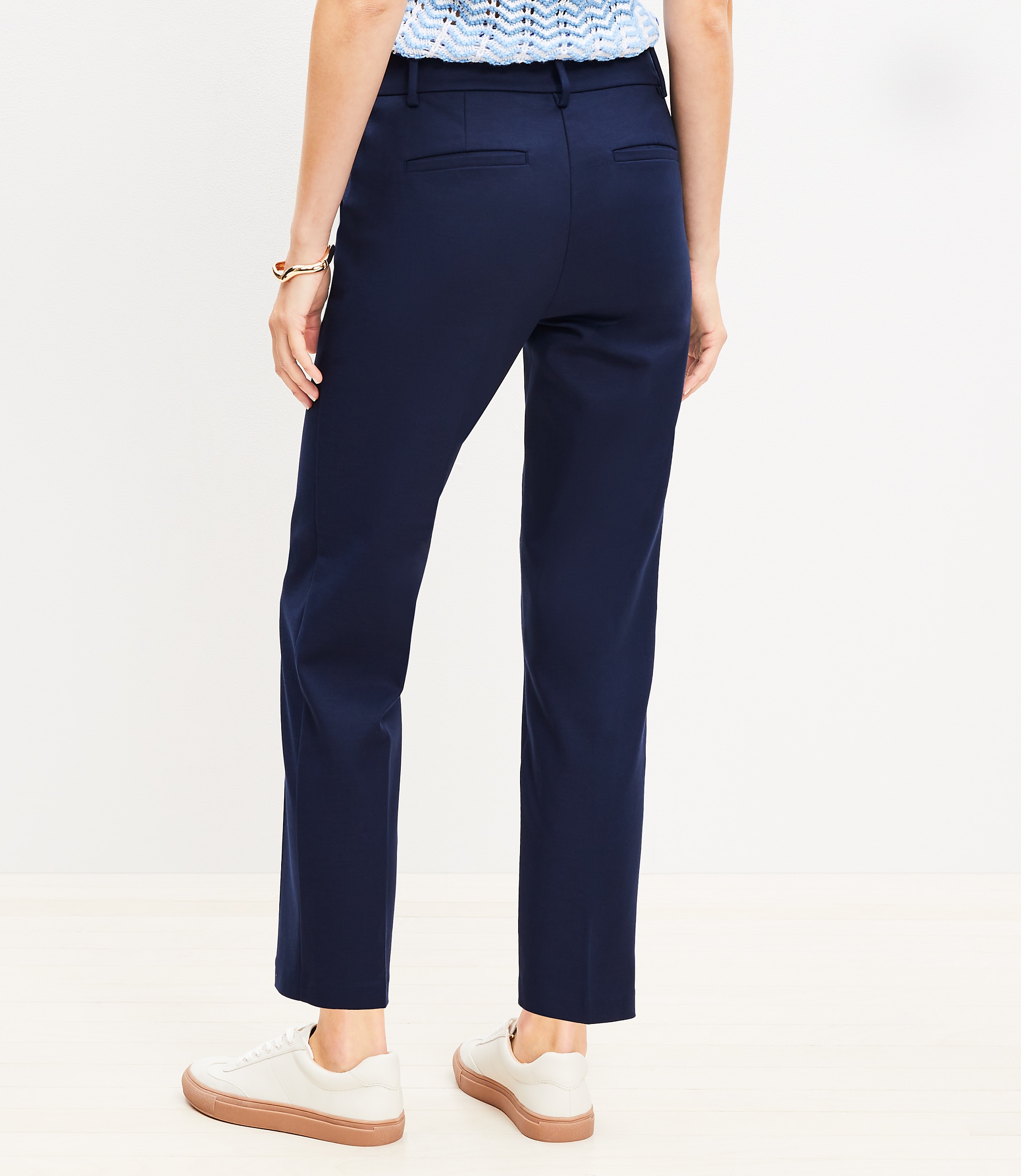 Tall Riviera Slim Pants in Doubleweave