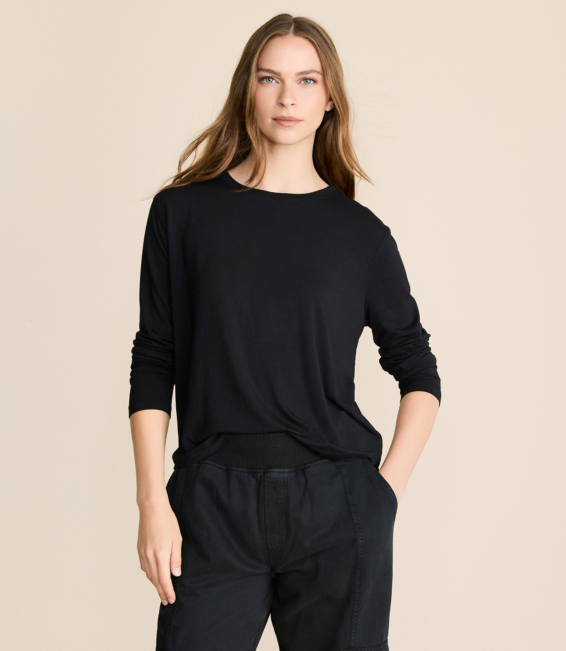 Lou & Grey Essential Modal Long Sleeve Tee