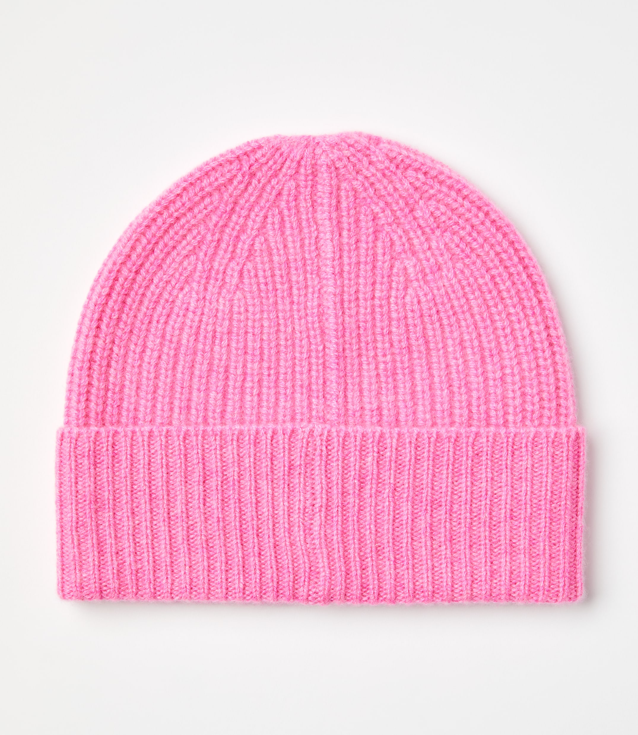 Ribbed Cashmere Beanie