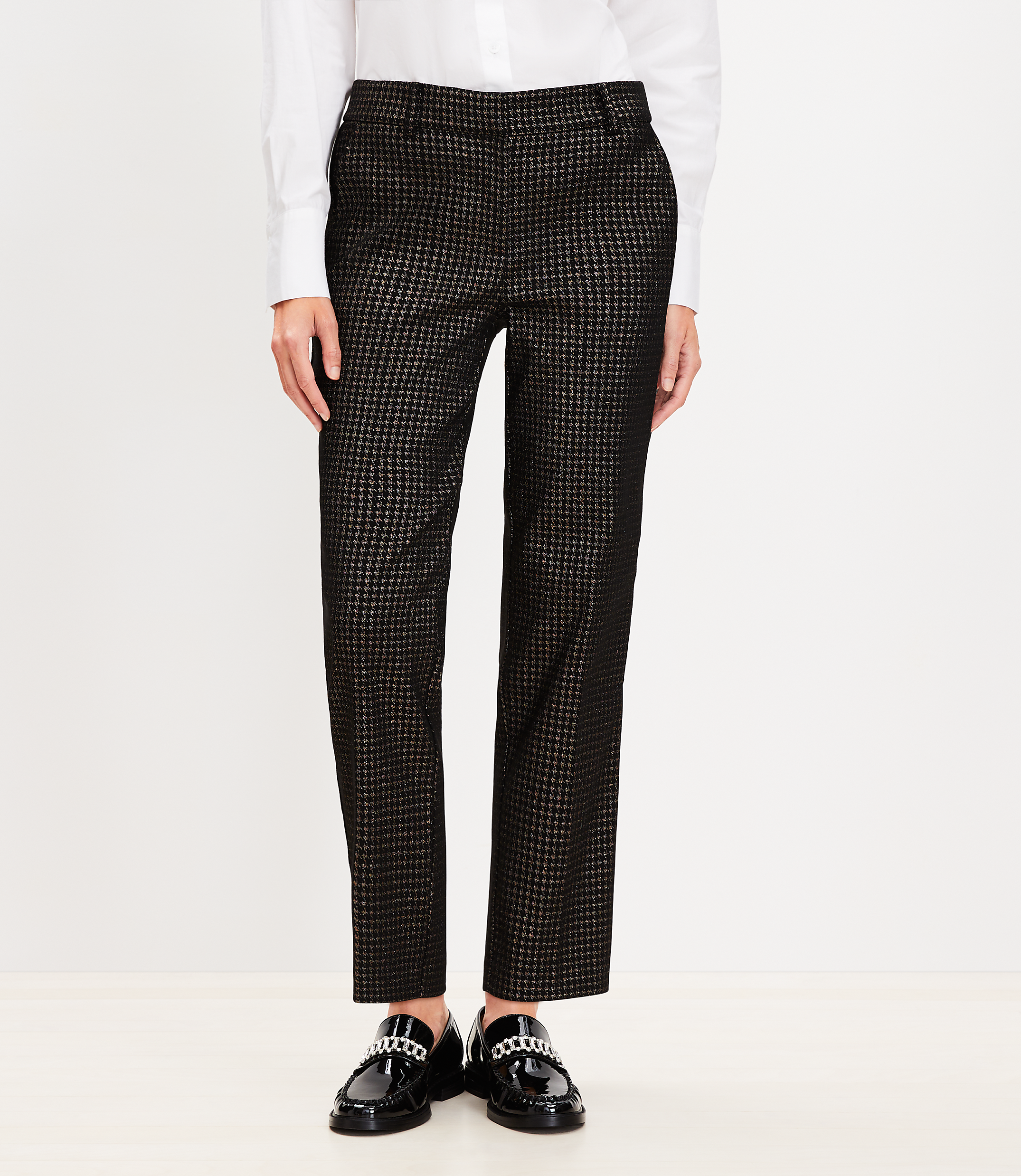 Curvy Riviera Slim Pants in Doubleface