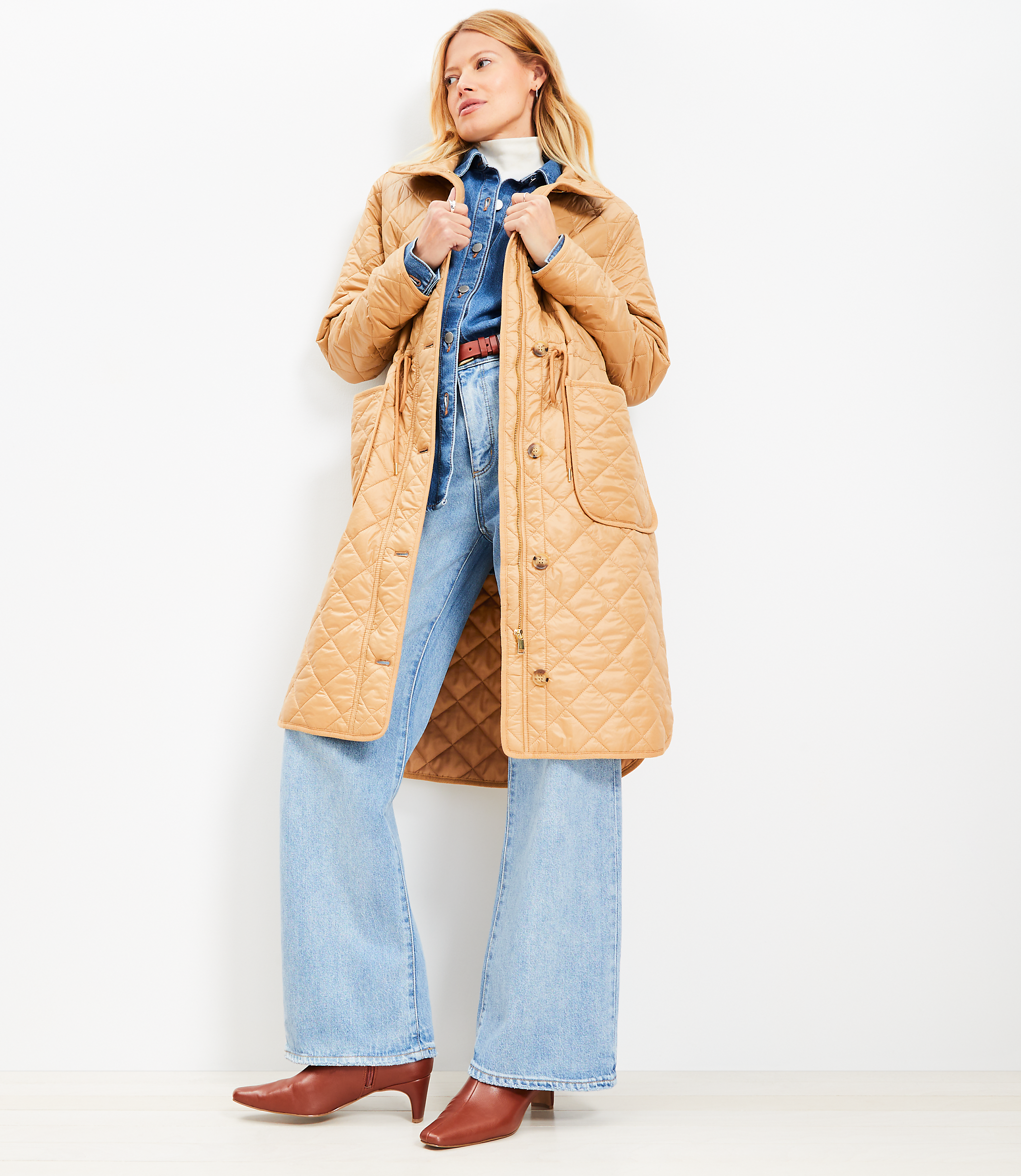 Quilted Puffer Coat