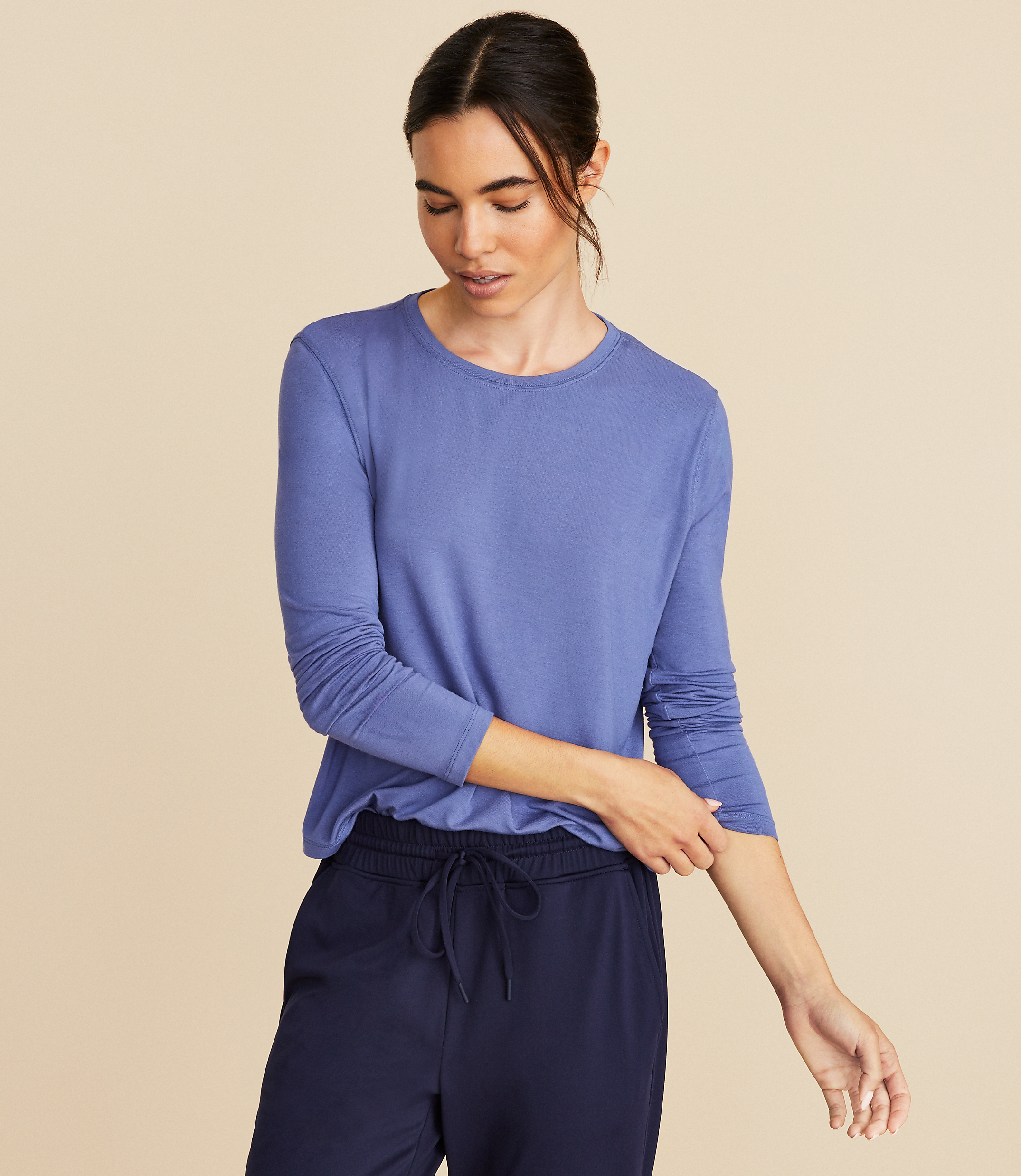Lou & Grey Essential Modal Long Sleeve Tee