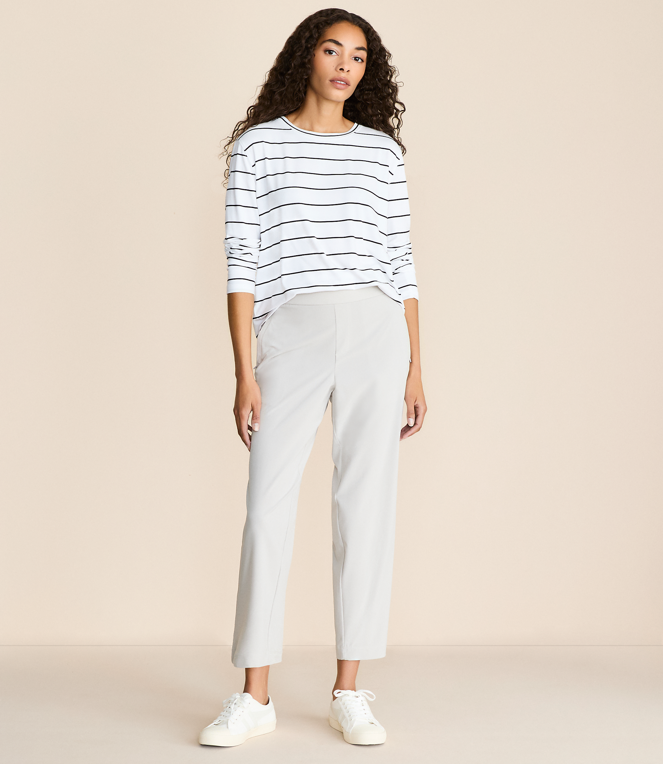 Lou & Grey Wanderweave Straight Leg Pants