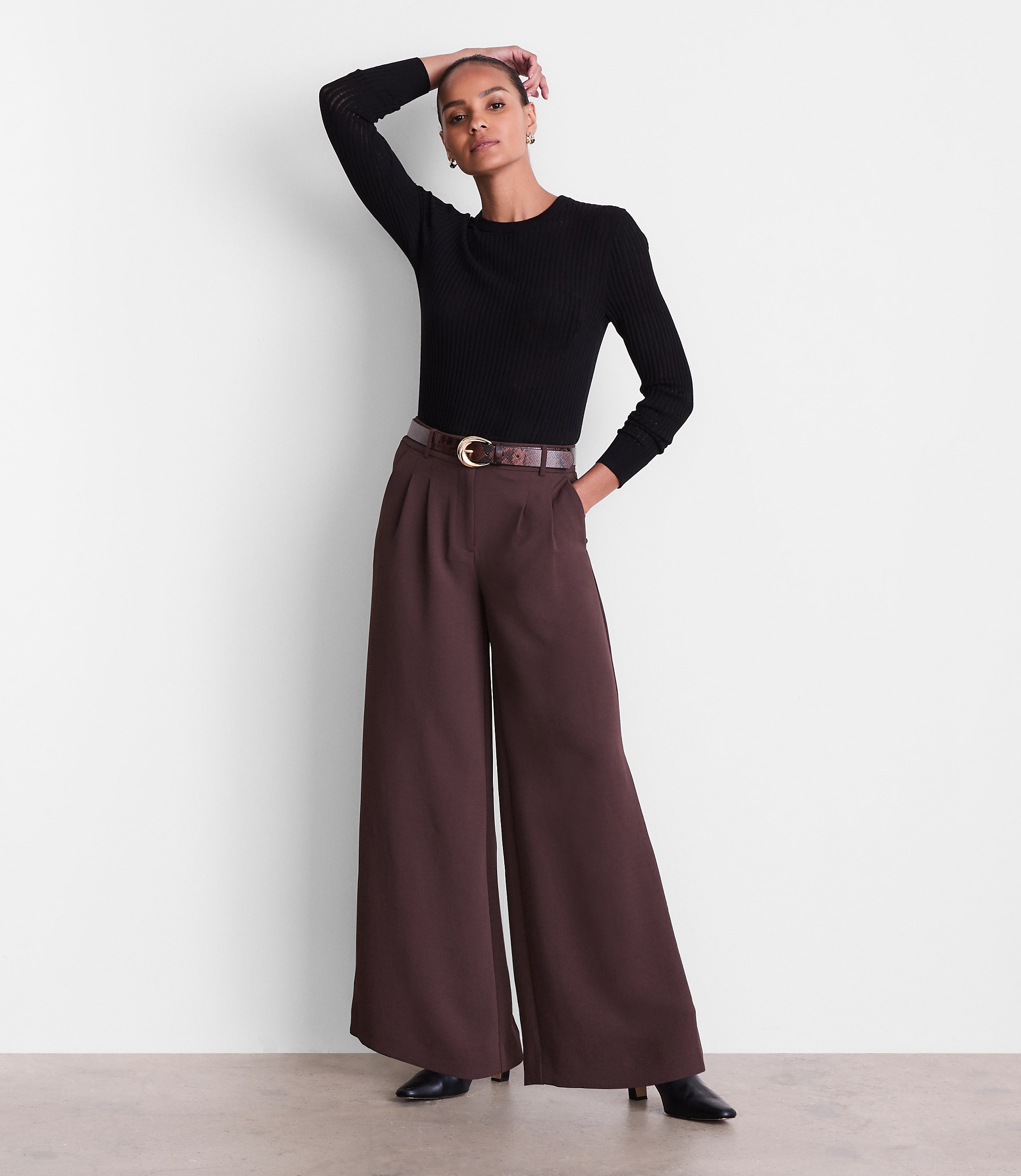 LOFT Versa Ribbed Sweater