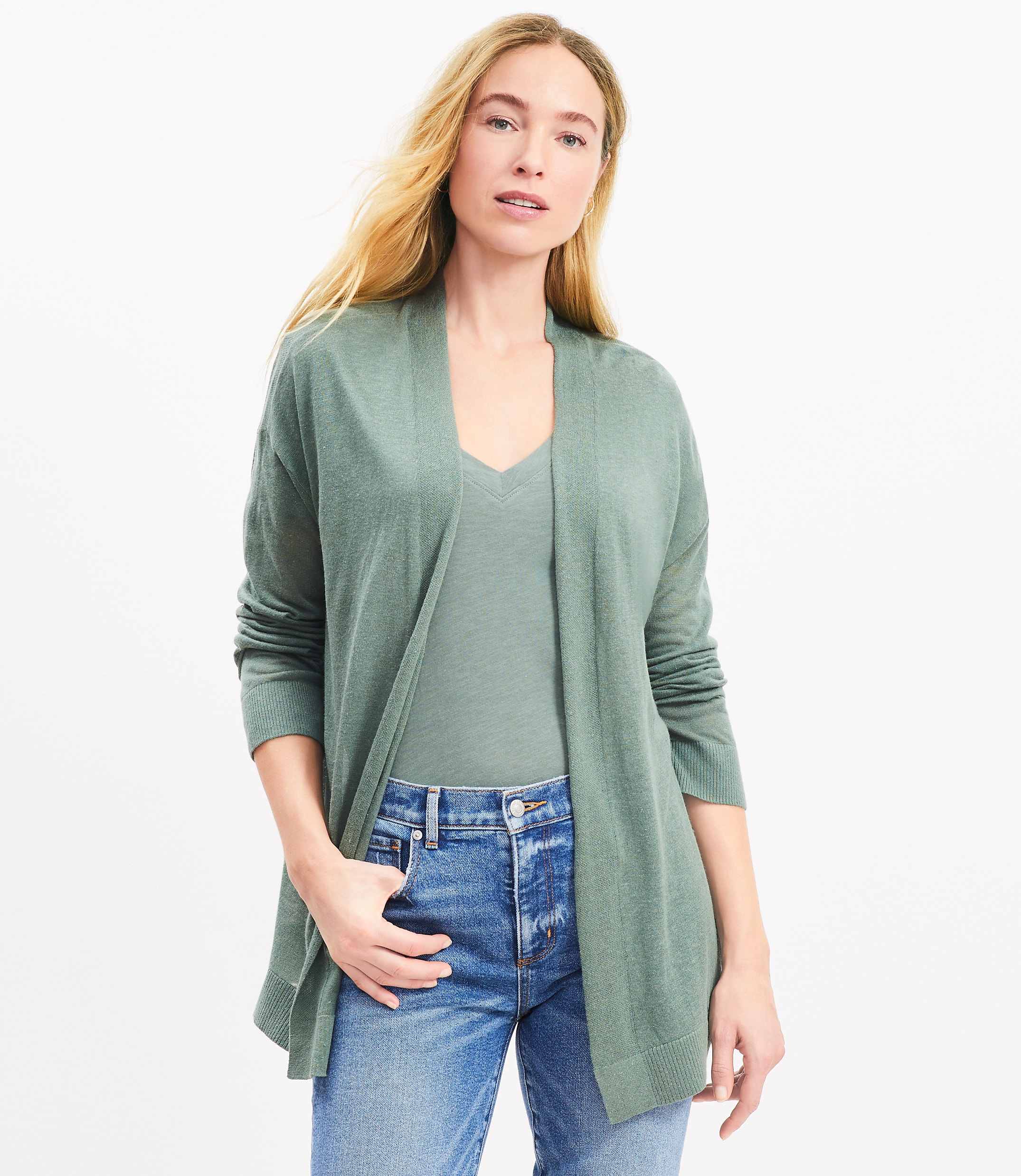 Sheer Open Cardigan