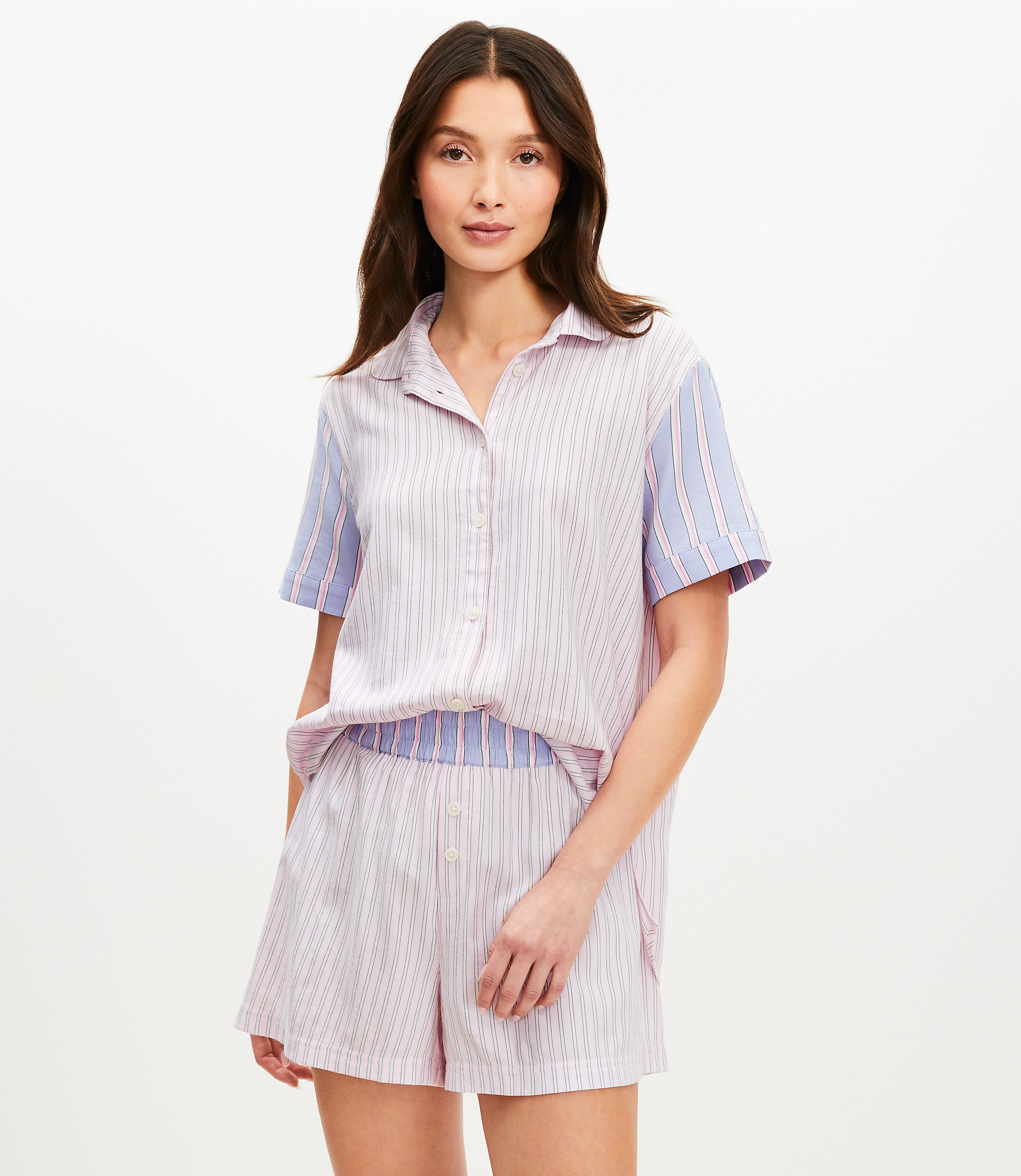 Striped Pajama Set