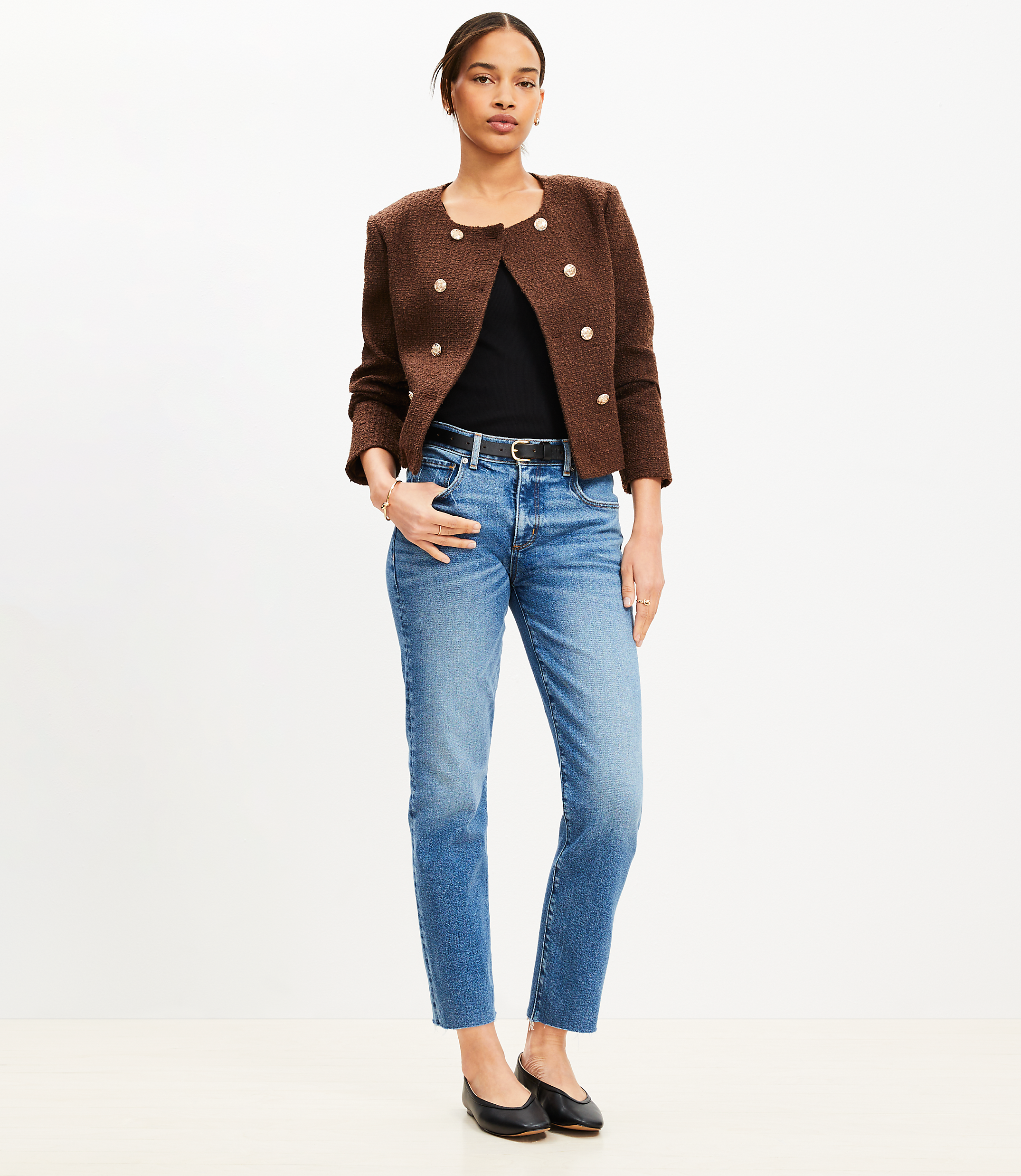 Fresh Cut Mid Rise Slim Jeans in Bright Vintage Wash
