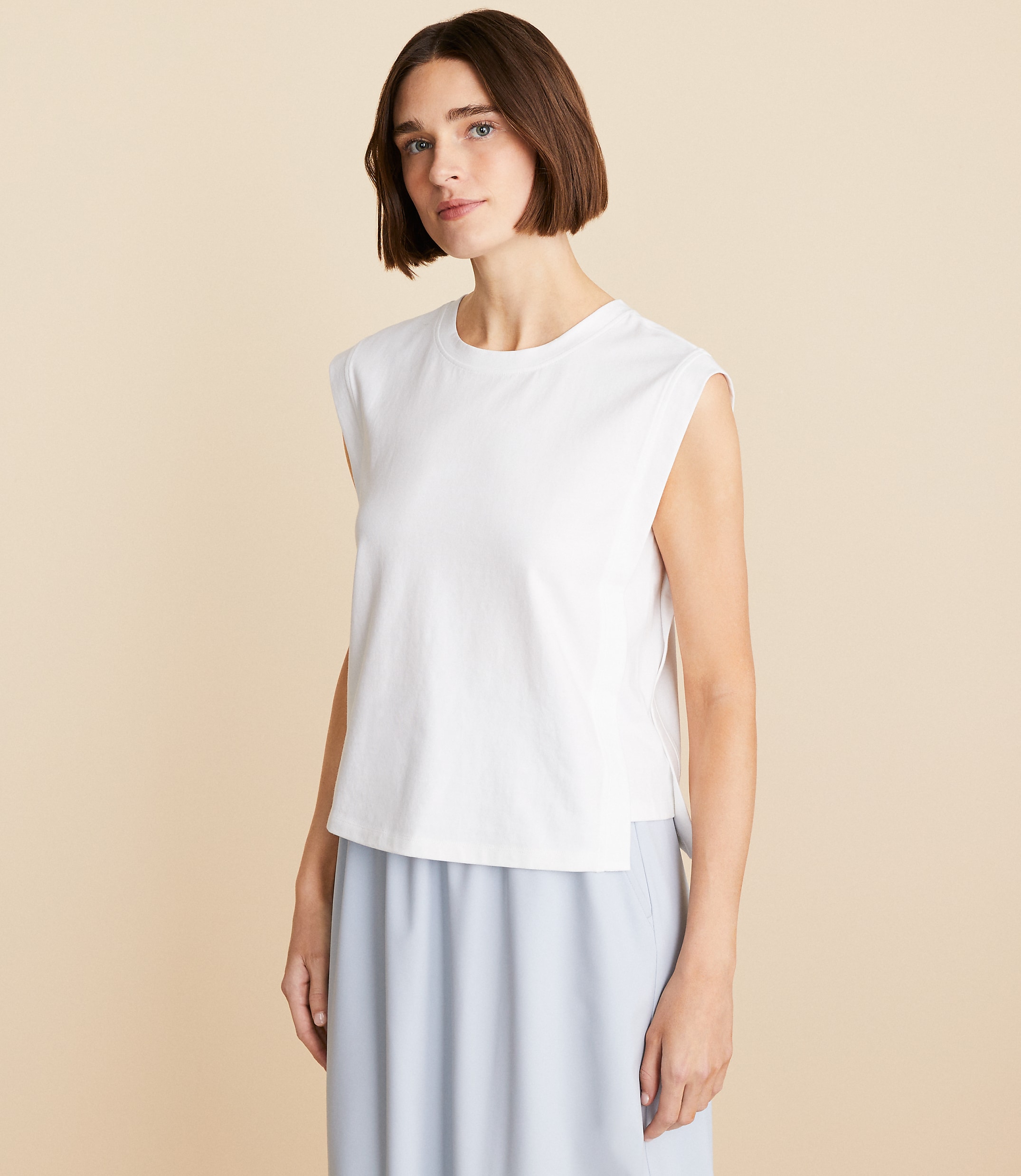 Lou & Grey Modern Jersey Muscle Tank Top