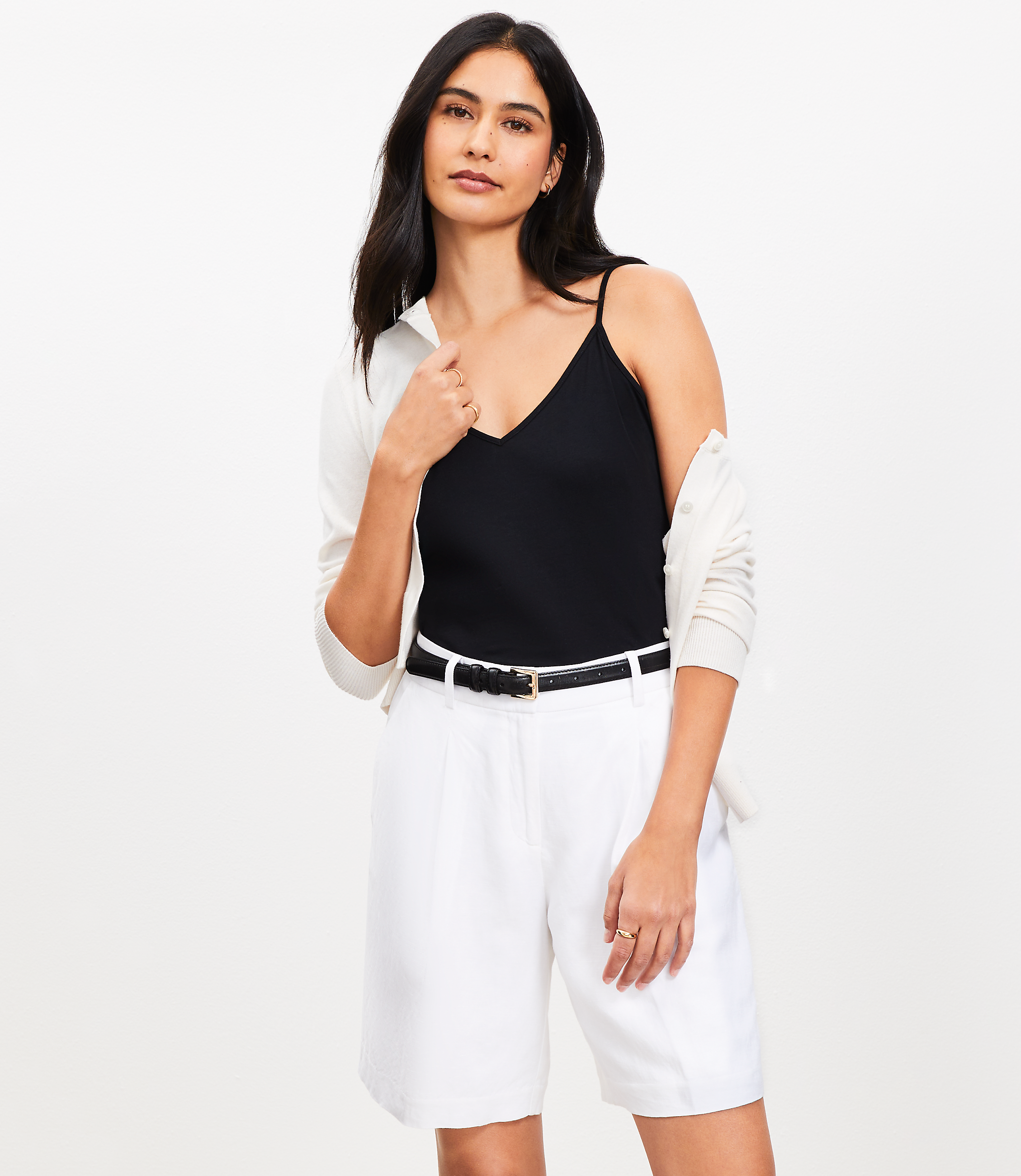 Peyton Shorts in Linen Blend