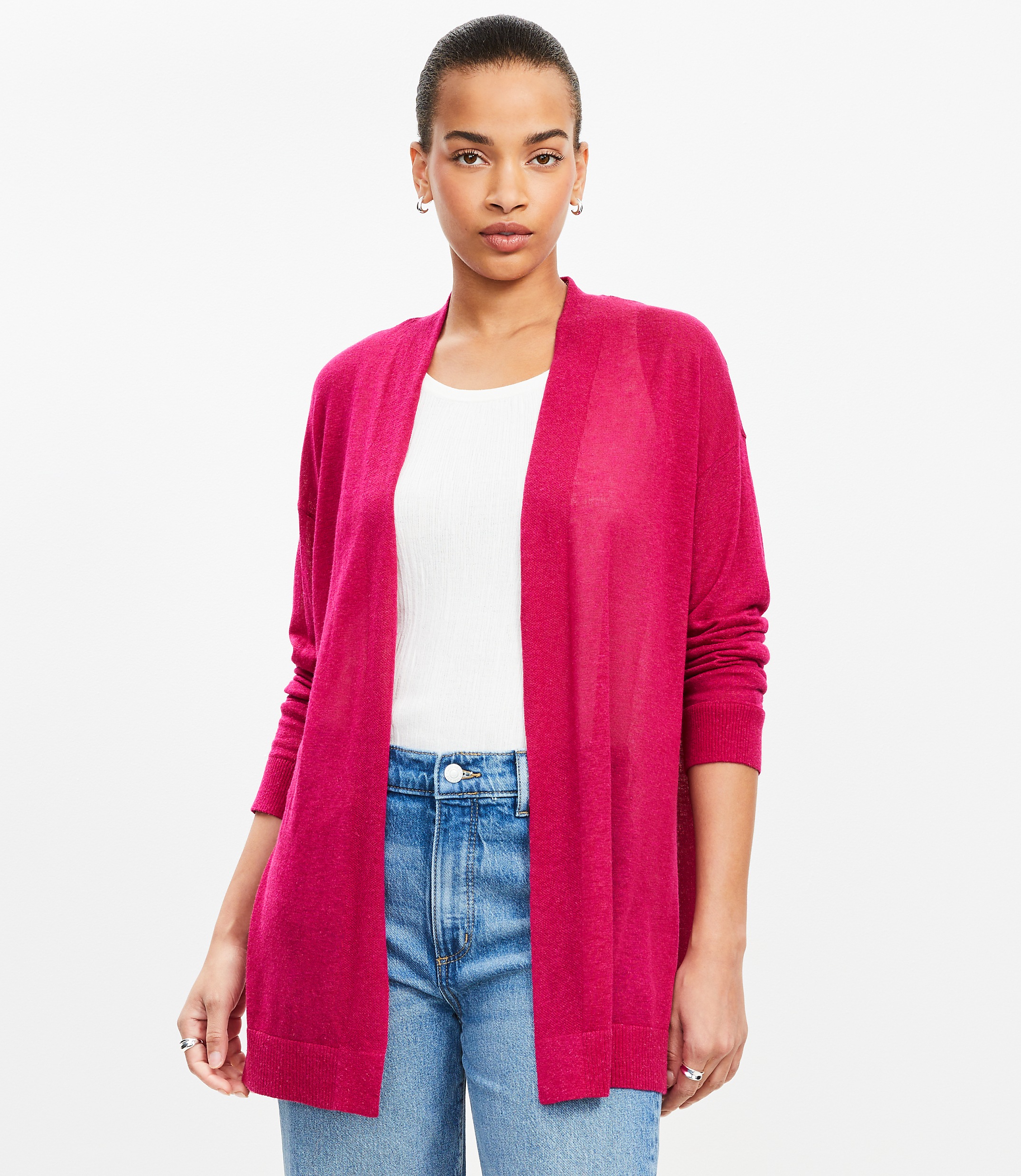 Sheer Open Cardigan