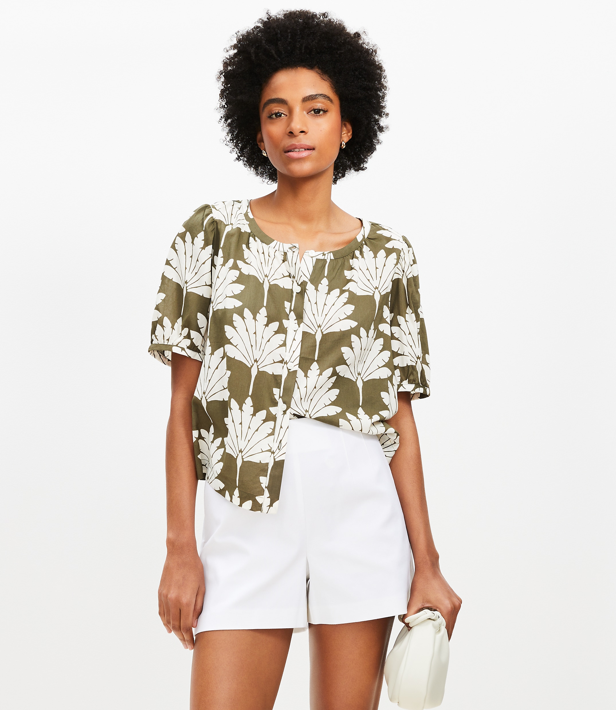Textured Darted Side Zip Shorts