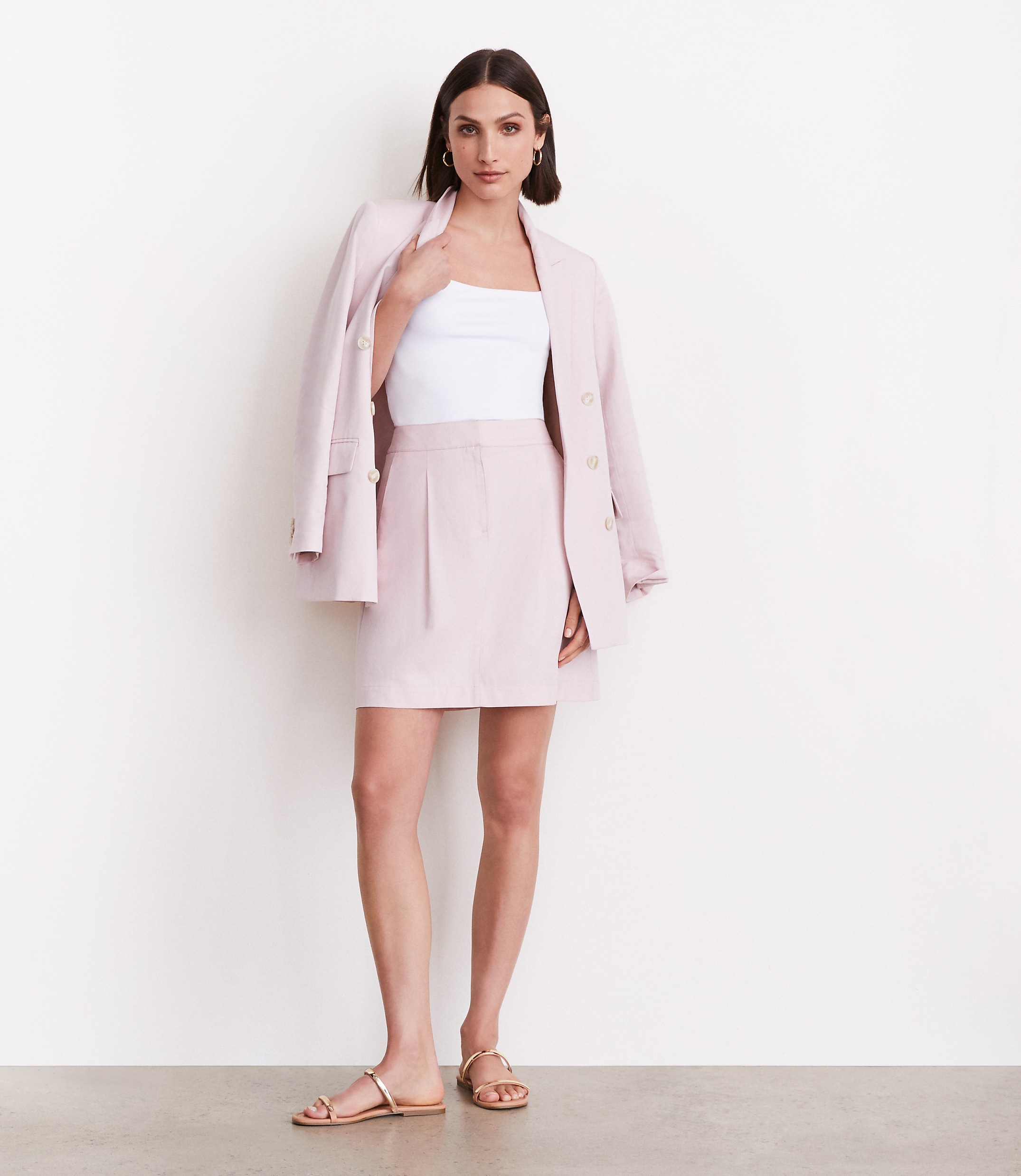 LOFT Versa Pure Spun Mini Pocket Skirt