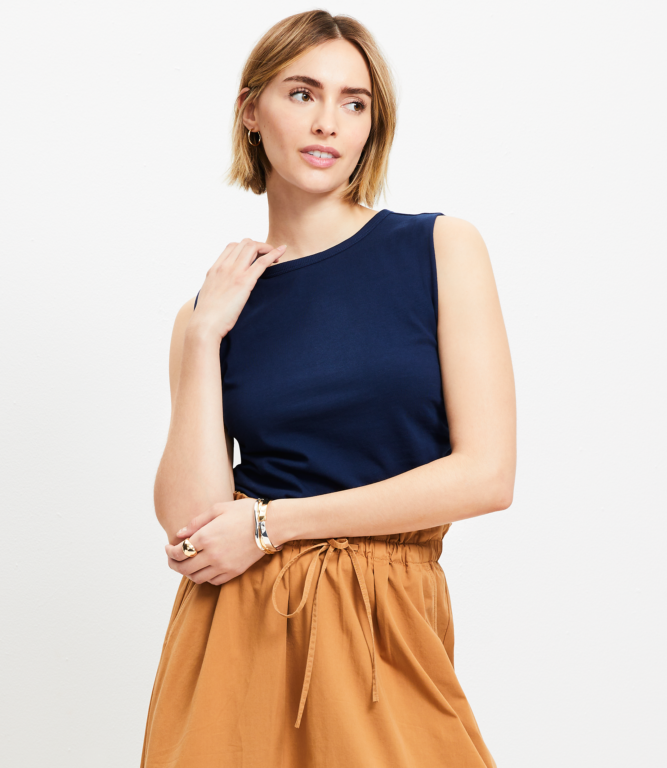 Ruched Tank Top