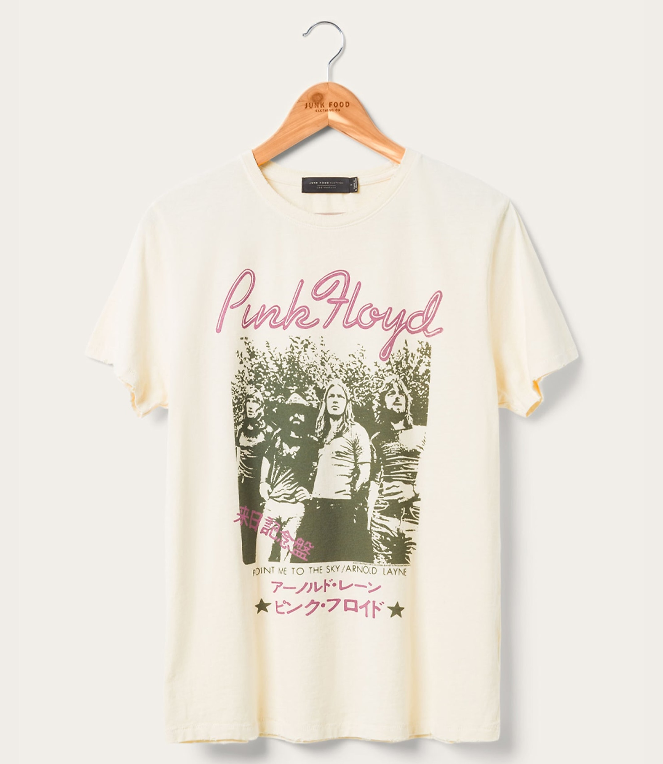 Junk Food Pink Floyd Point Me to the Sky Vintage Tee