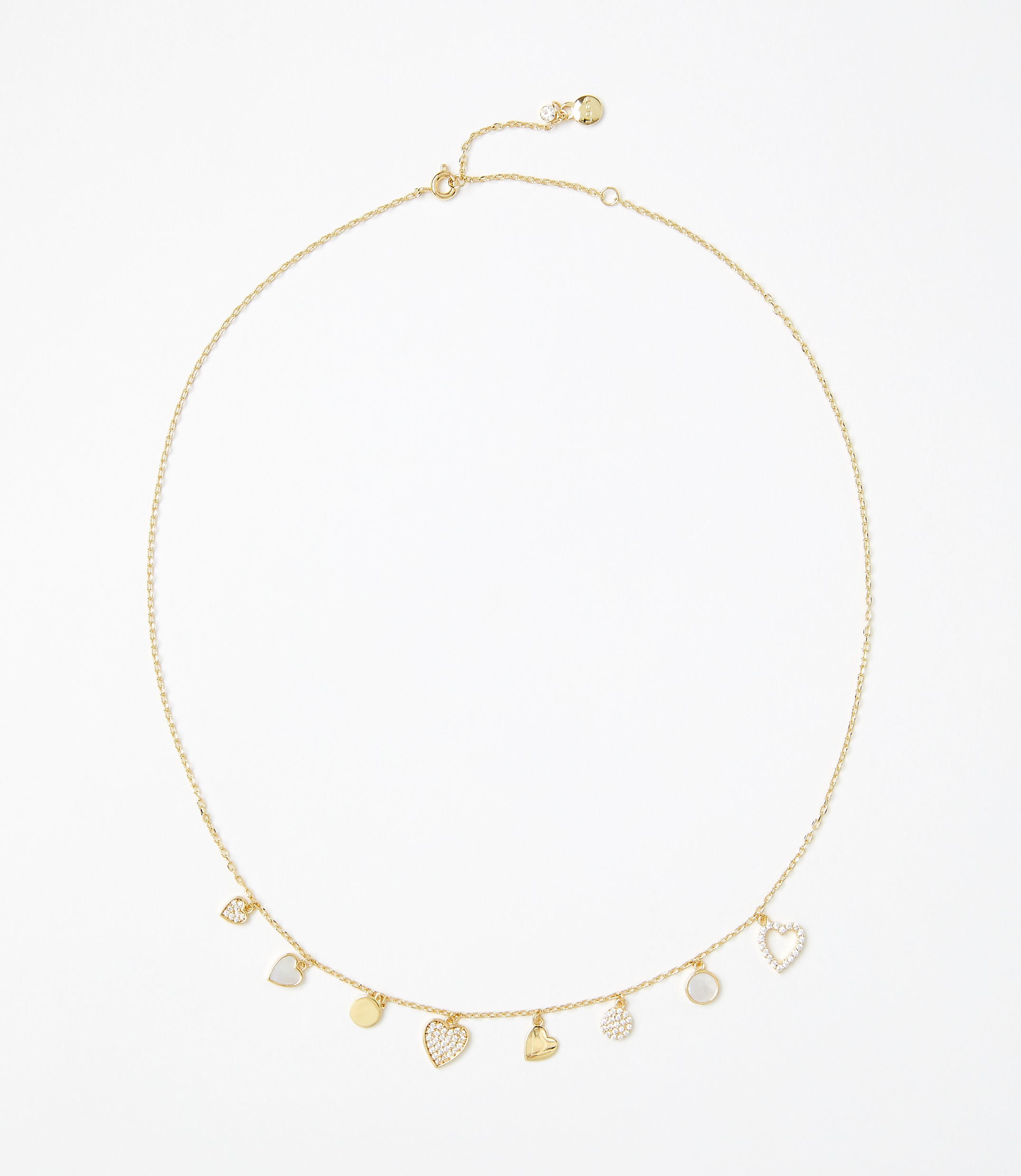 Delicate Heart Charm Necklace
