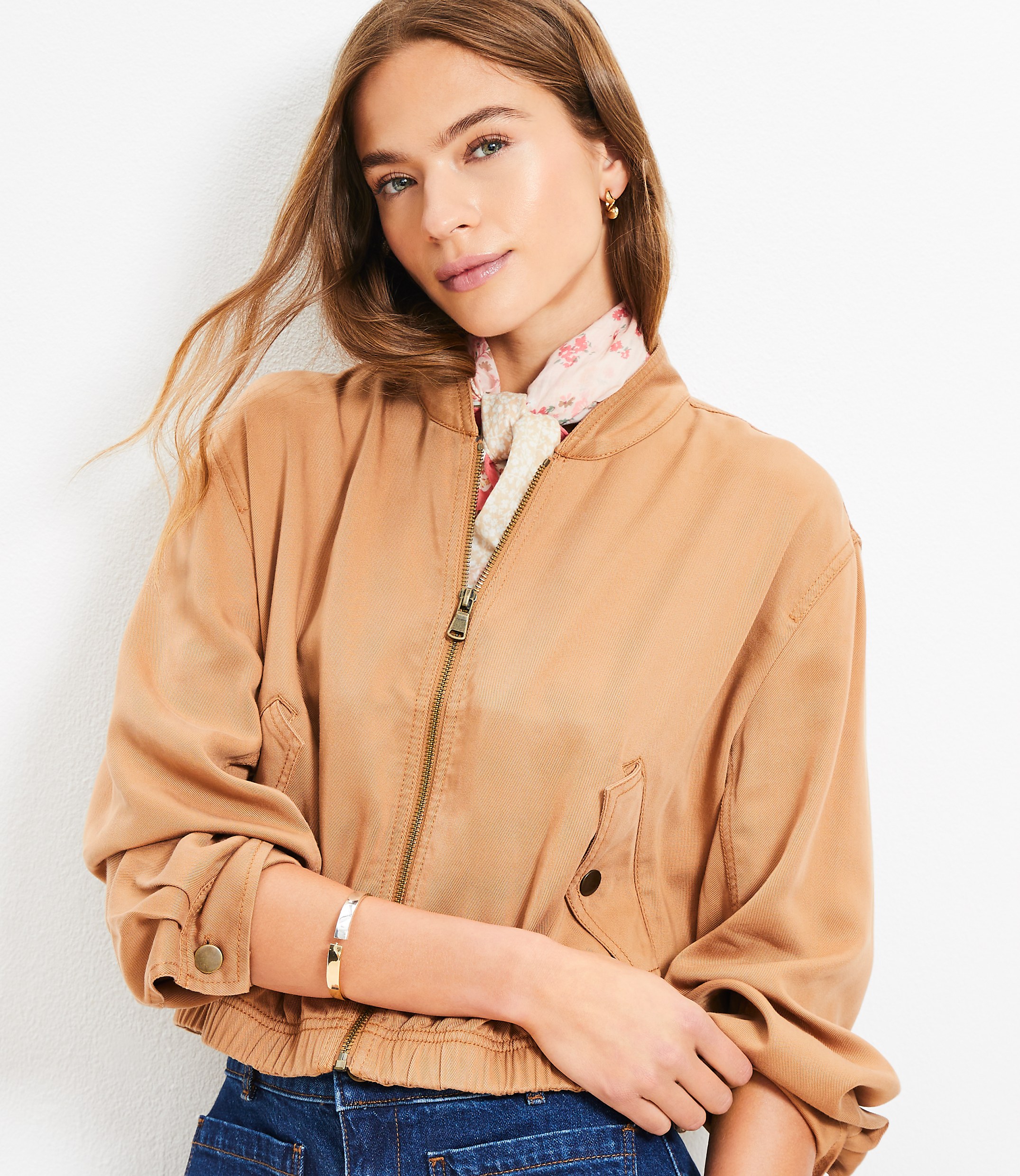 Twill Bomber Jacket