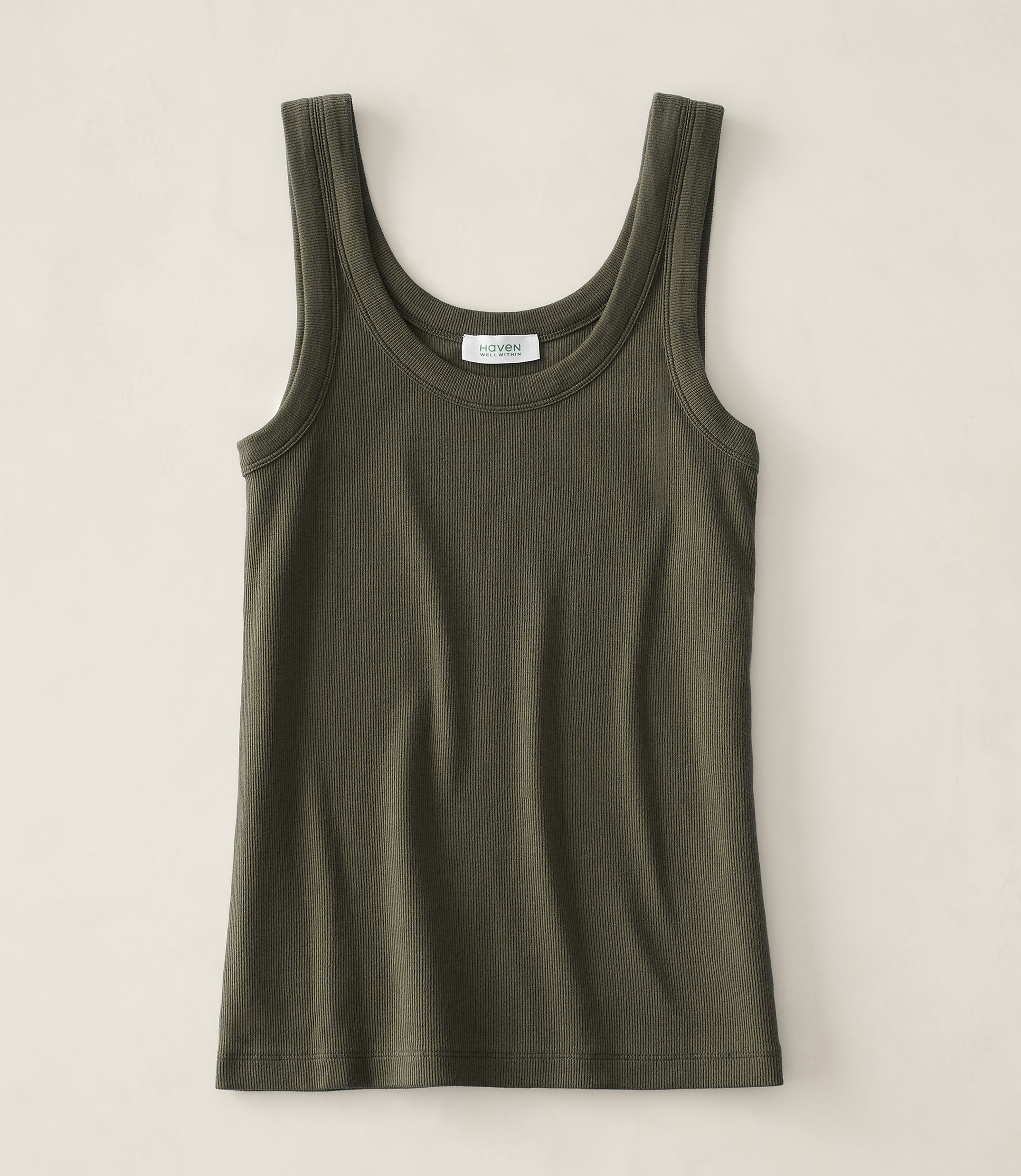 Haven Well Within Essential Organic Cotton Scoop Neck Tank