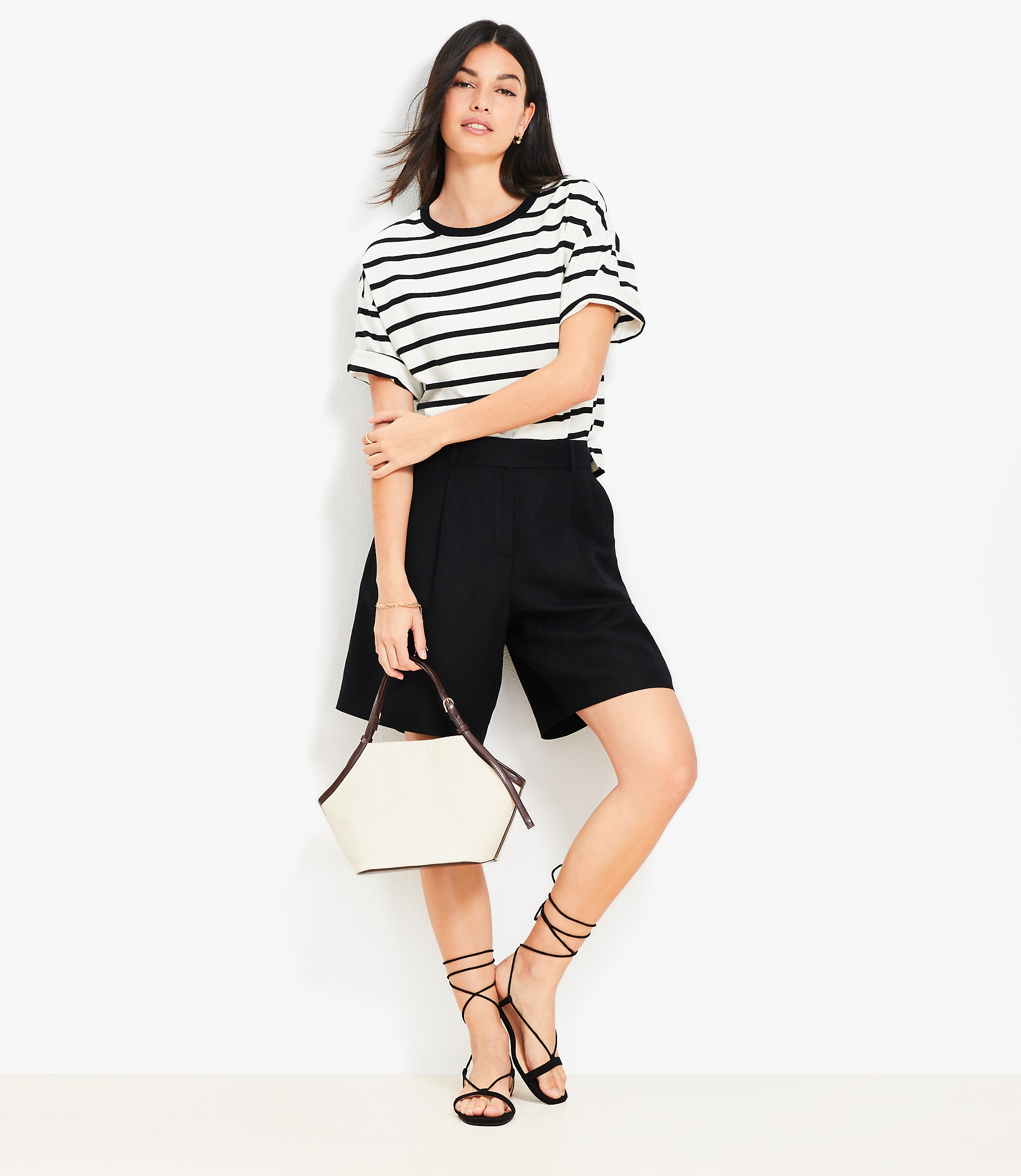 Striped Modern Tee