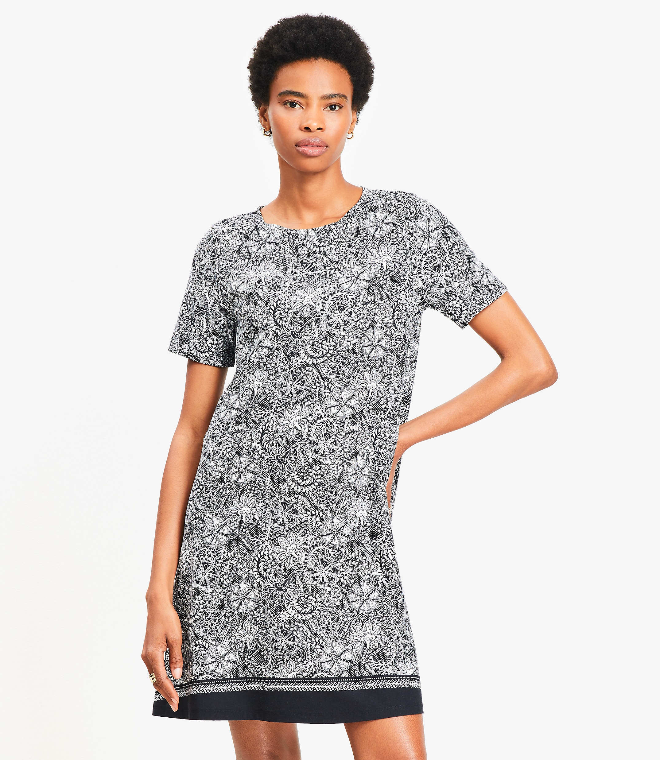 Tall Deco Mini Swing Dress