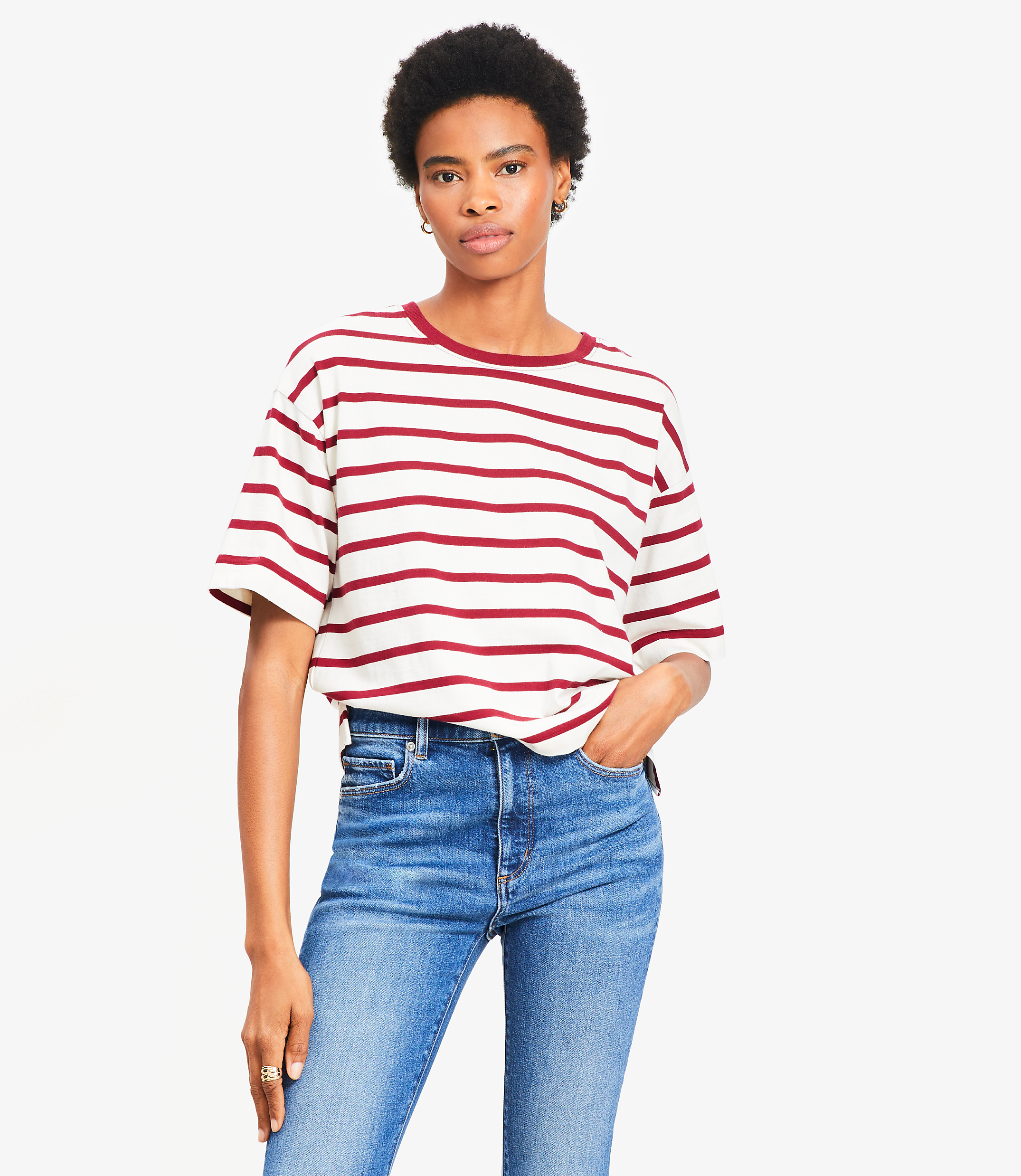 Striped Modern Tee