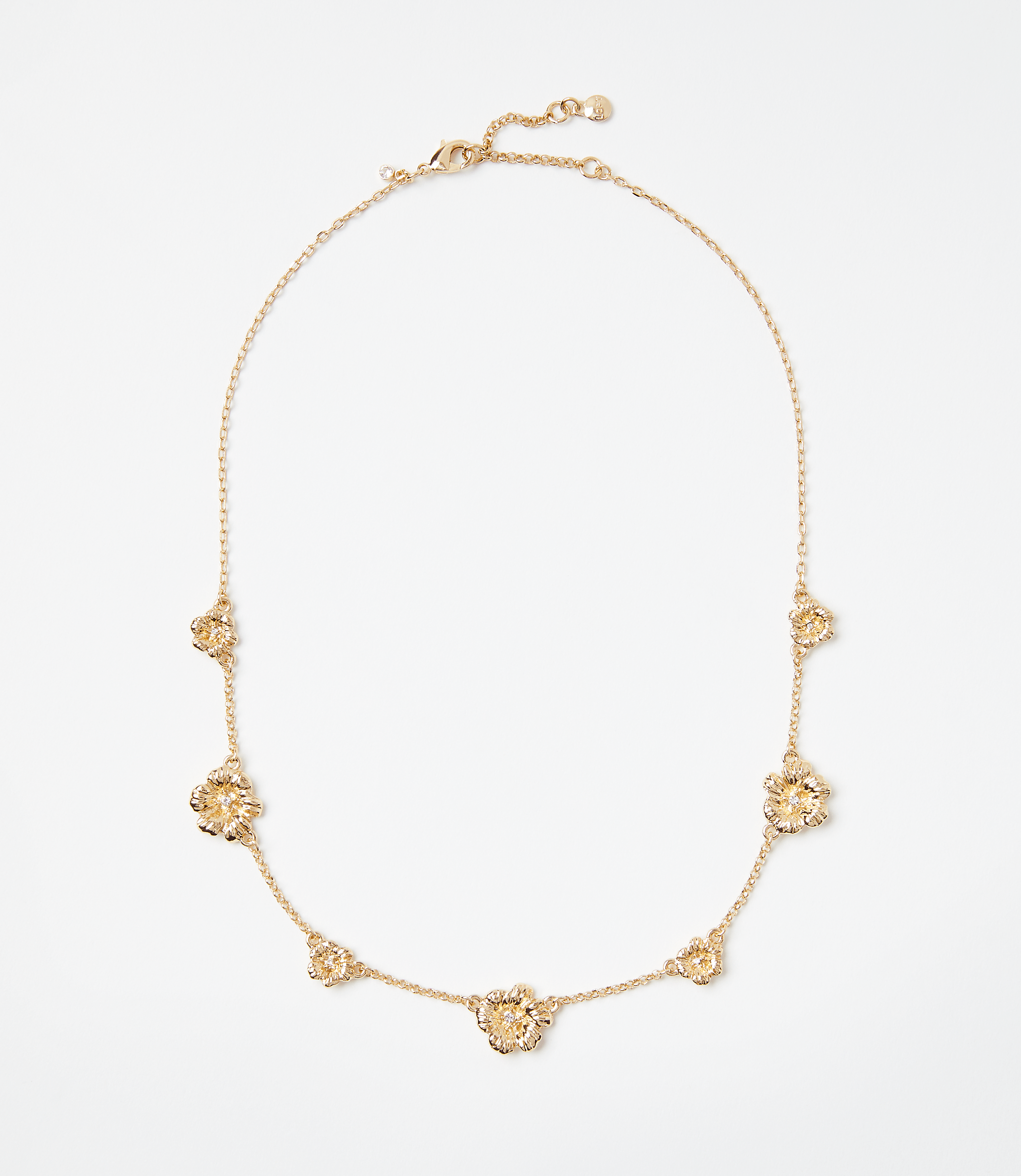 Metal Flower Necklace