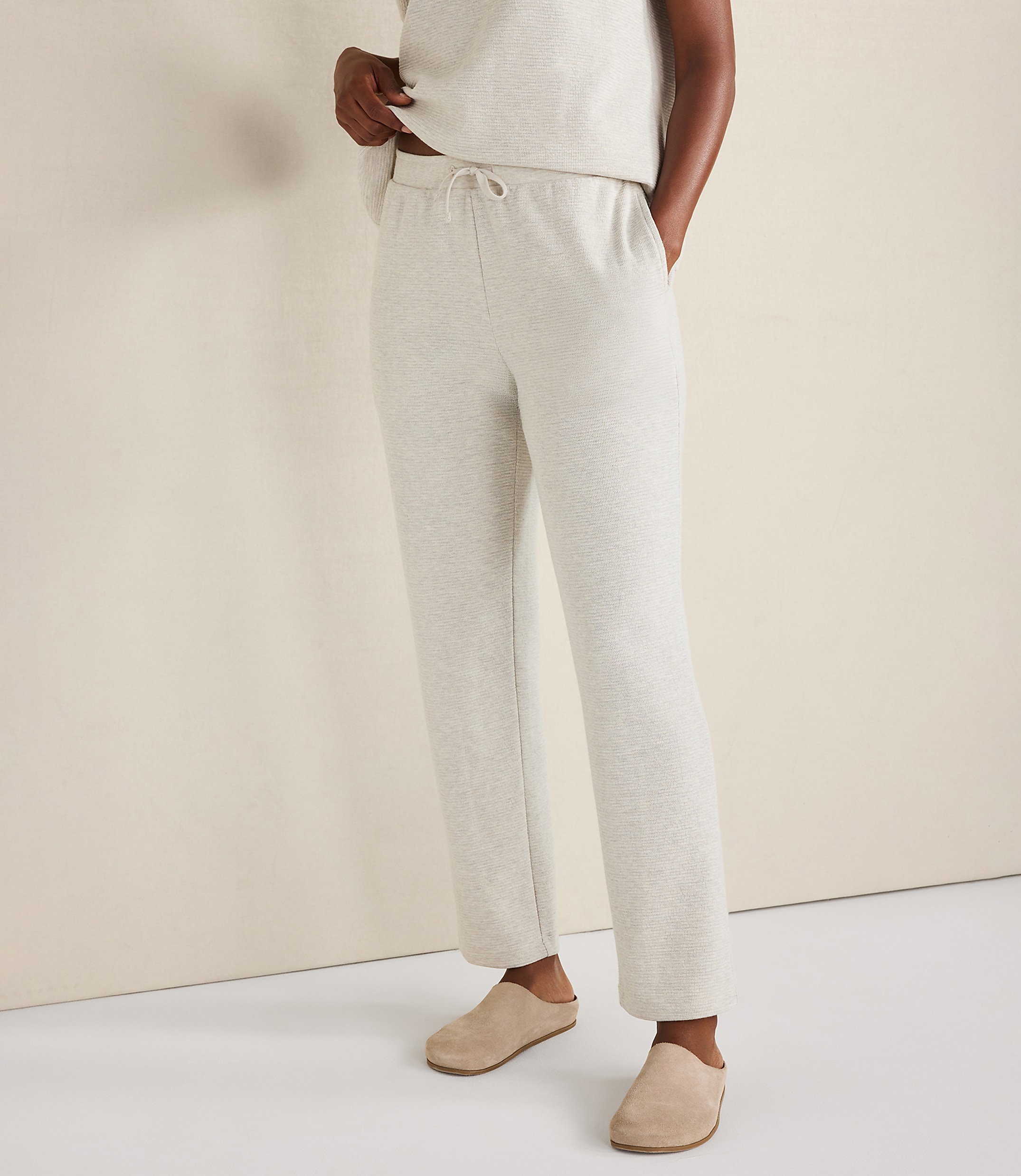 Haven Well Within Cotton Blend Ottoman Rib Pants