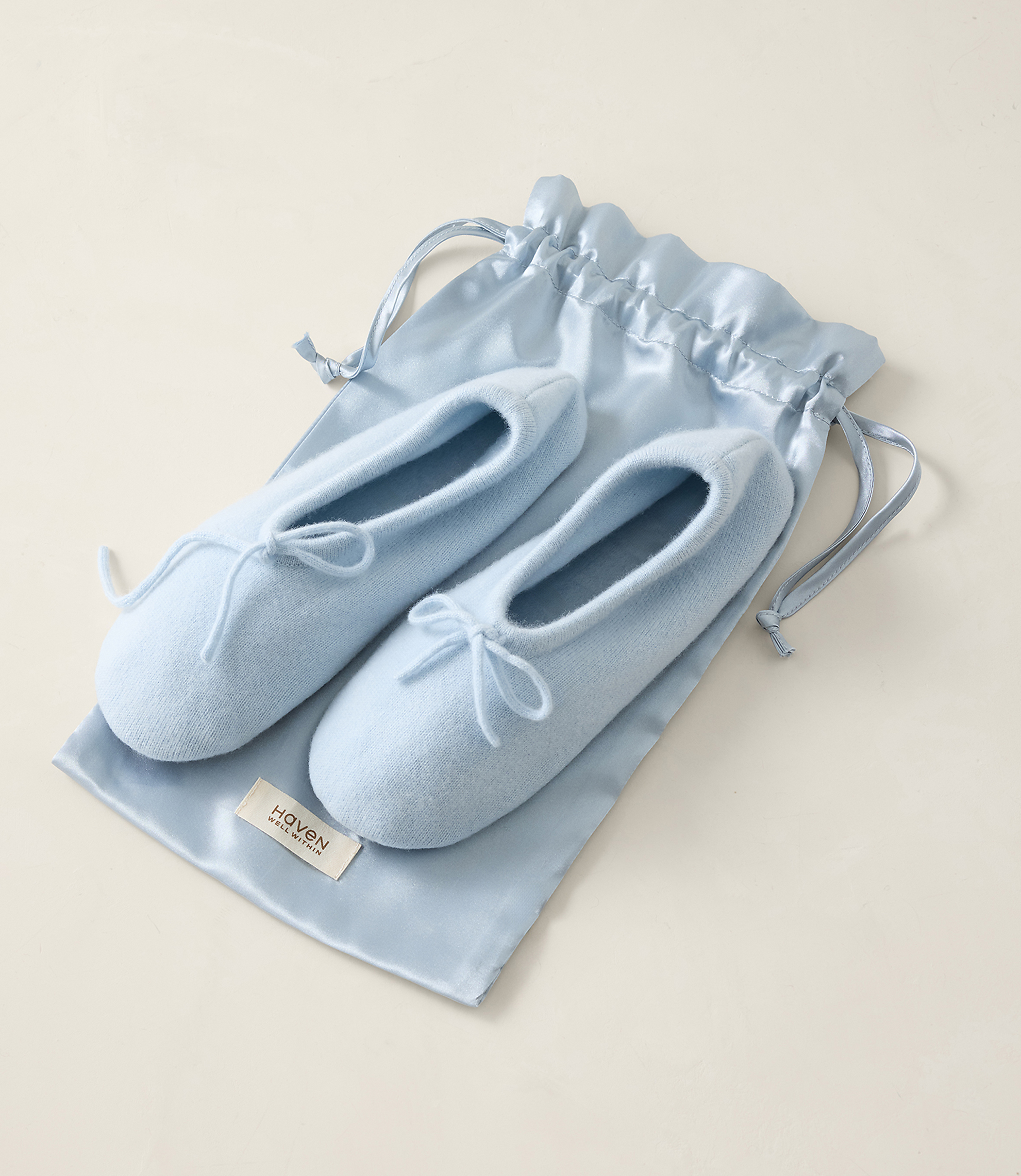 Haven Well Within Cashmere Travel Slippers