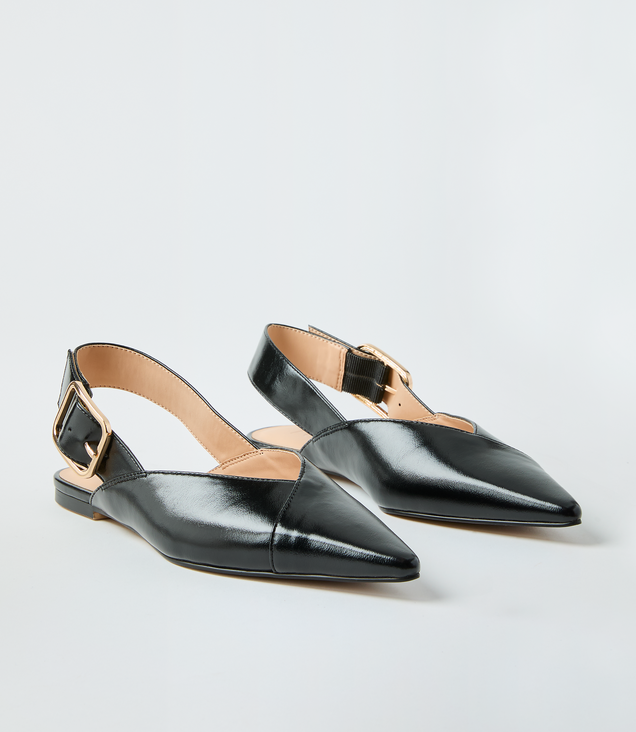 Modern Slingback Flats