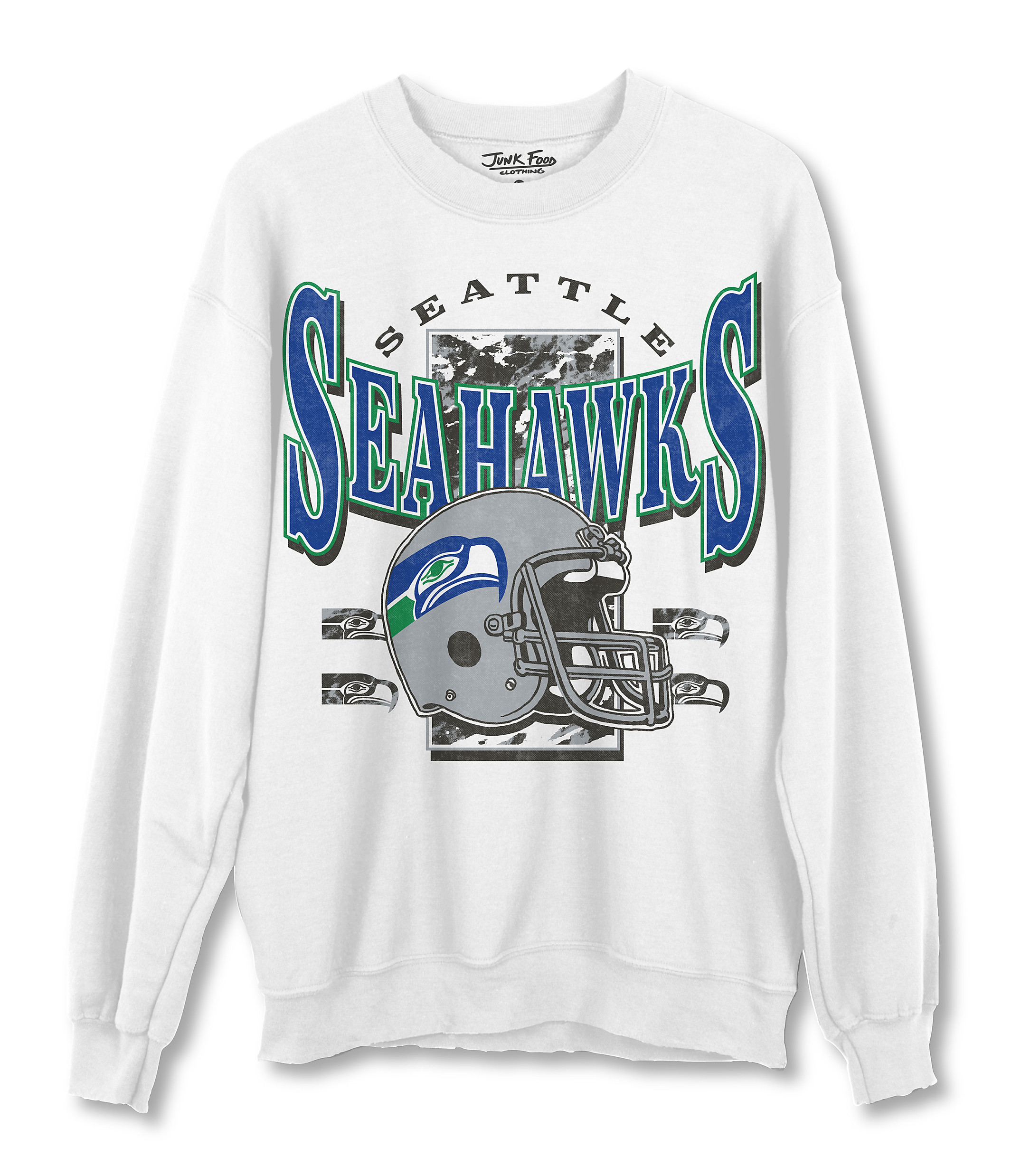 Junk Food Seattle Seahawks Crew Fleece