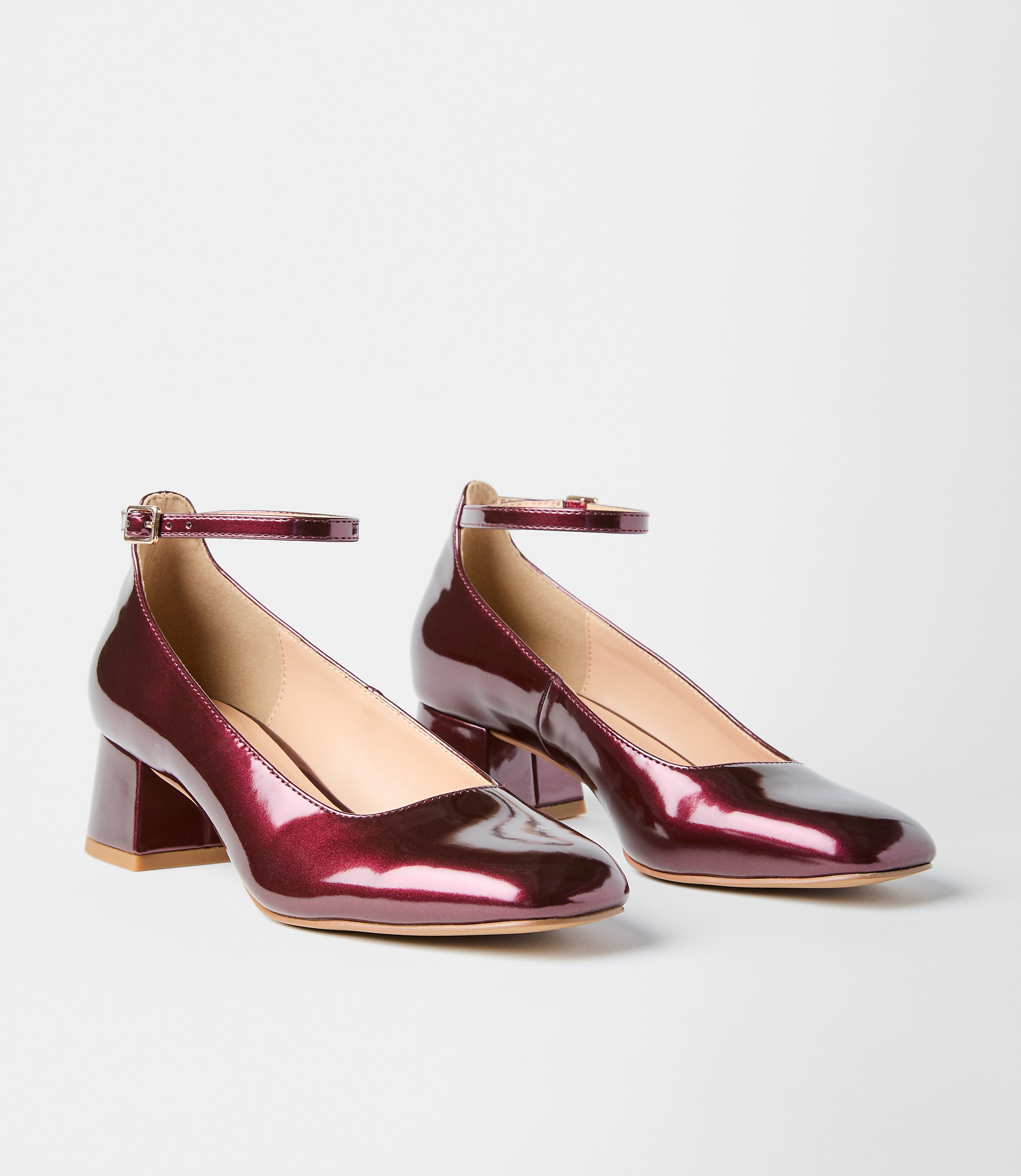 Ankle Strap Mary Jane Heels